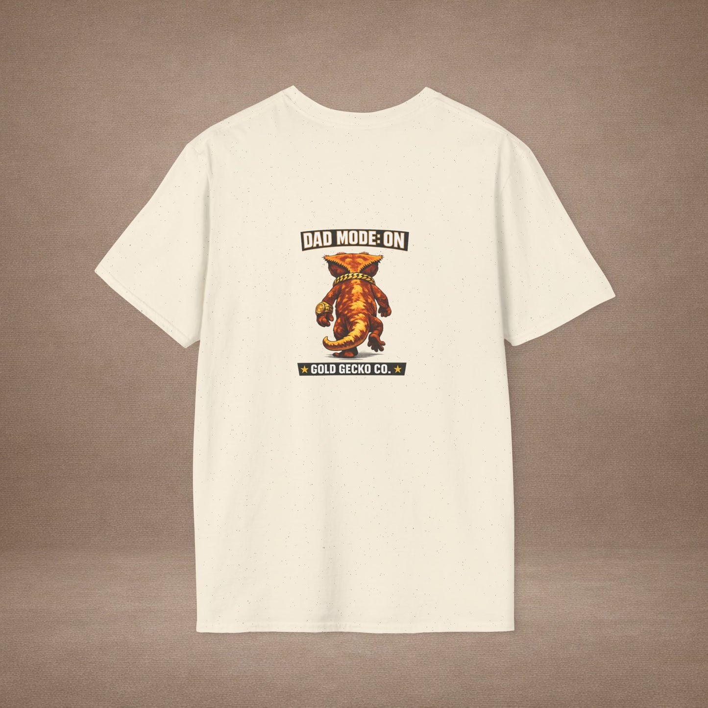 DESIGN #11 Gecko Dad — Dad Mode: On (Black Letters)