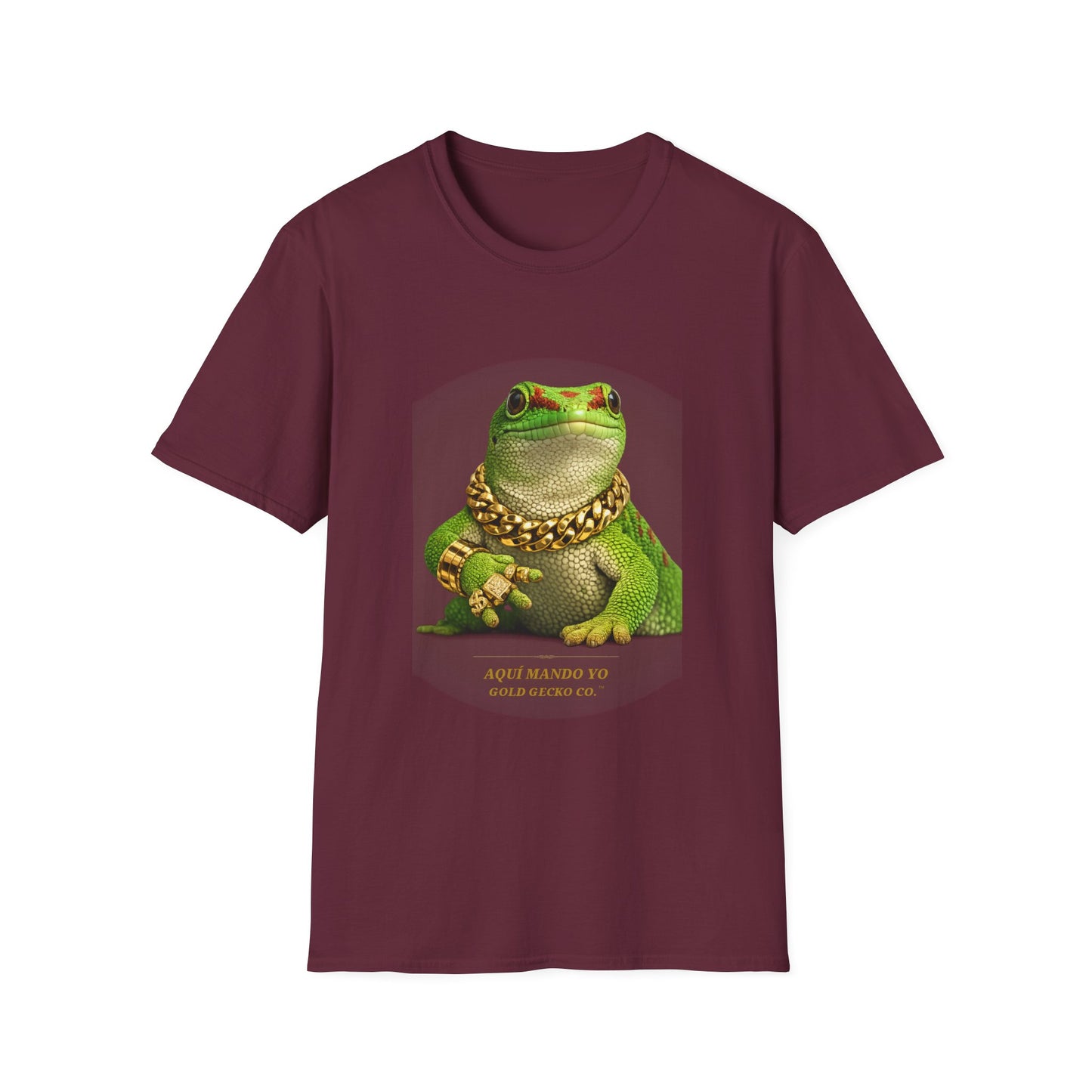 Gold Gecko Co.™ | Aquí Mando Yo | Day Gecko | Comfort Colors 6500