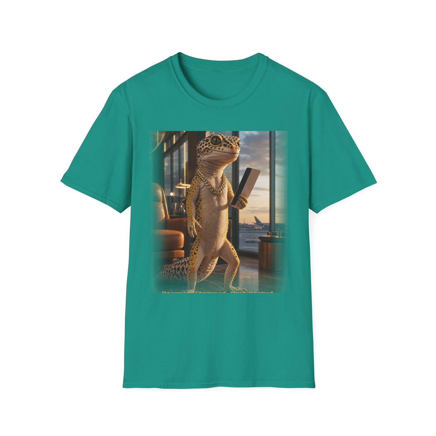 Col38-1 — Passport Stamped. Drip Packed. — Vacation Series (Leopard Gecko)
