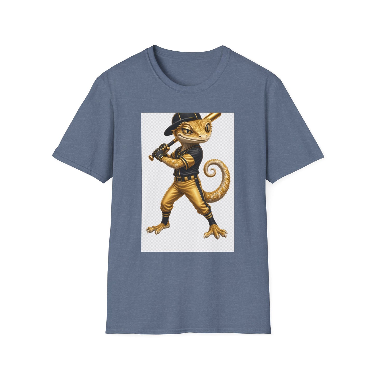 Gold Gecko Co. | Batting .1000 on Drip | Baseball Gecko Tee