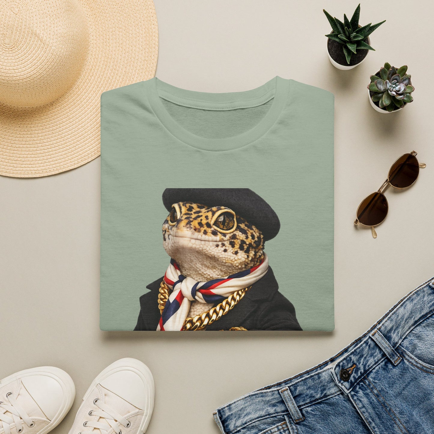 Gold Gecko Co.™ | Je Ne Regrette Rien | Leopard Gecko | Comfort Colors 6500