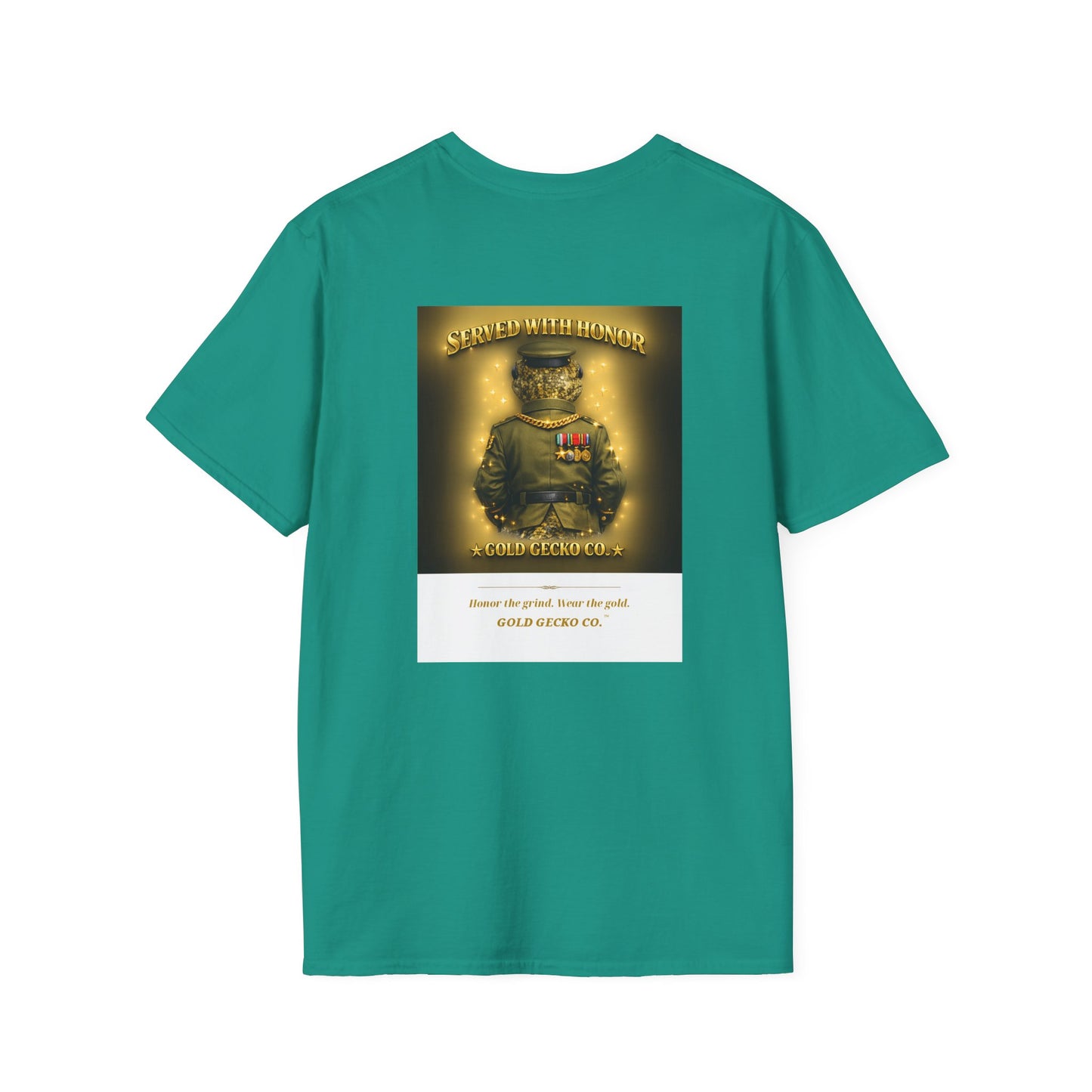 Gold Gecko Co.™ | Army Strong | Crested Gecko | Comfort Colors 6500