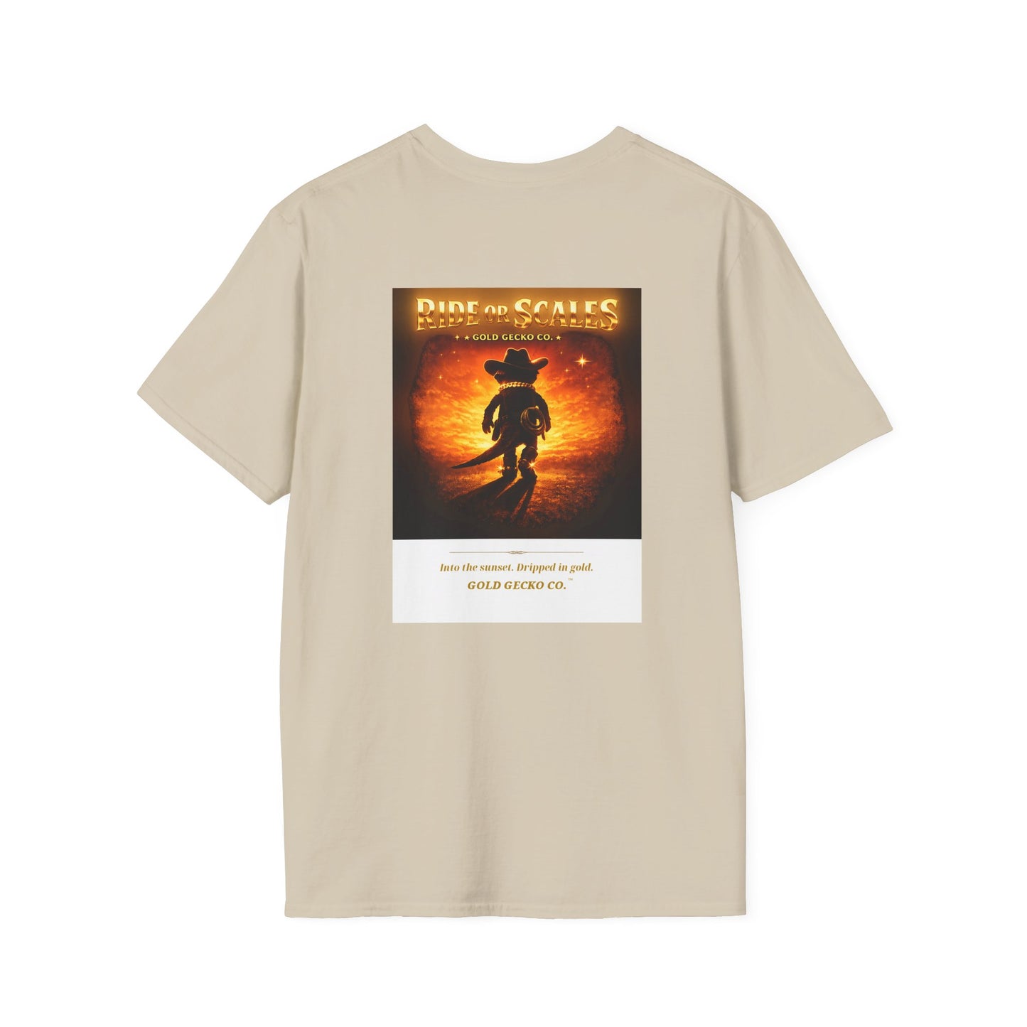 Gold Gecko Co.™ | Sunset Cowboy | Leopard Gecko | Comfort Colors 6500