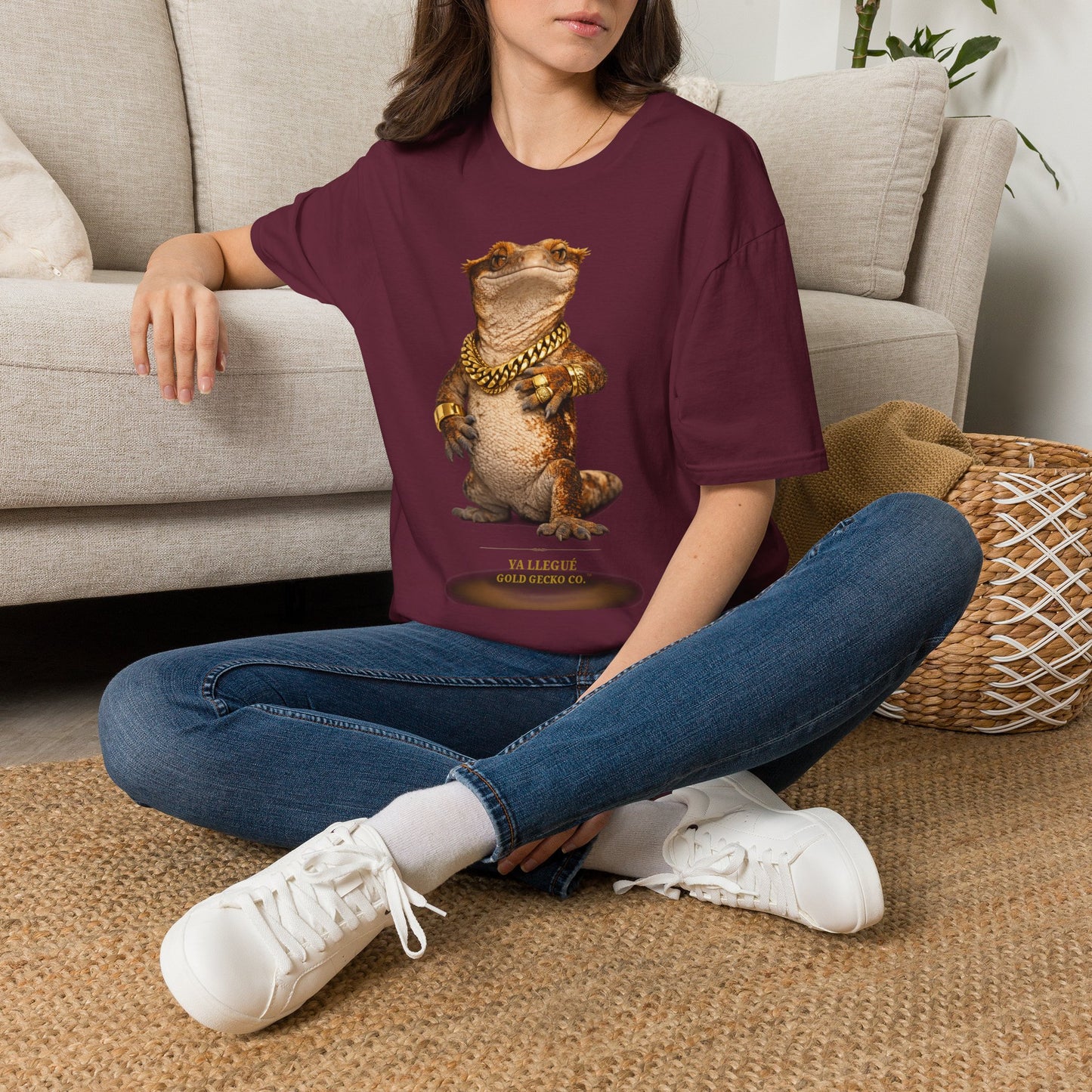 Gold Gecko Co.™ | Ya Llegué | Crested Gecko | Comfort Colors 6500