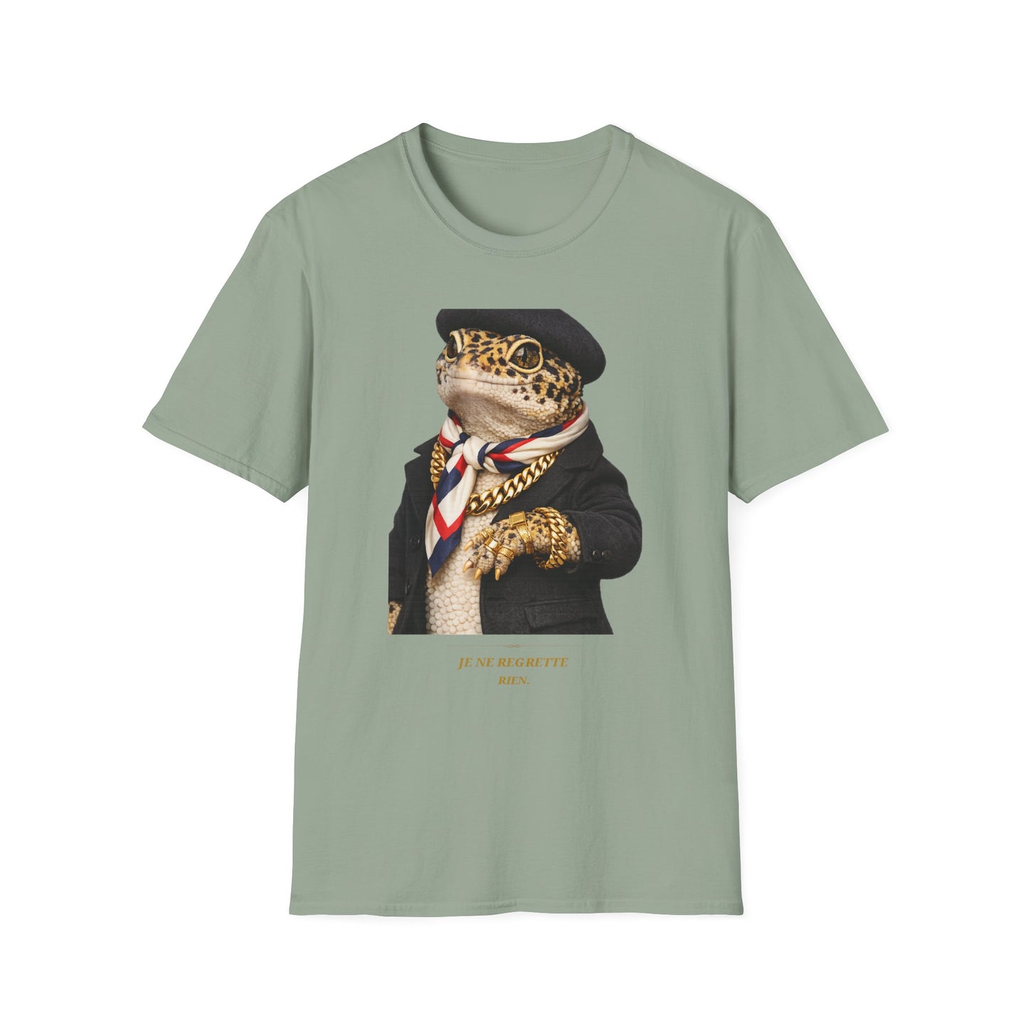 Gold Gecko Co.™ | Je Ne Regrette Rien | Leopard Gecko | Comfort Colors 6500