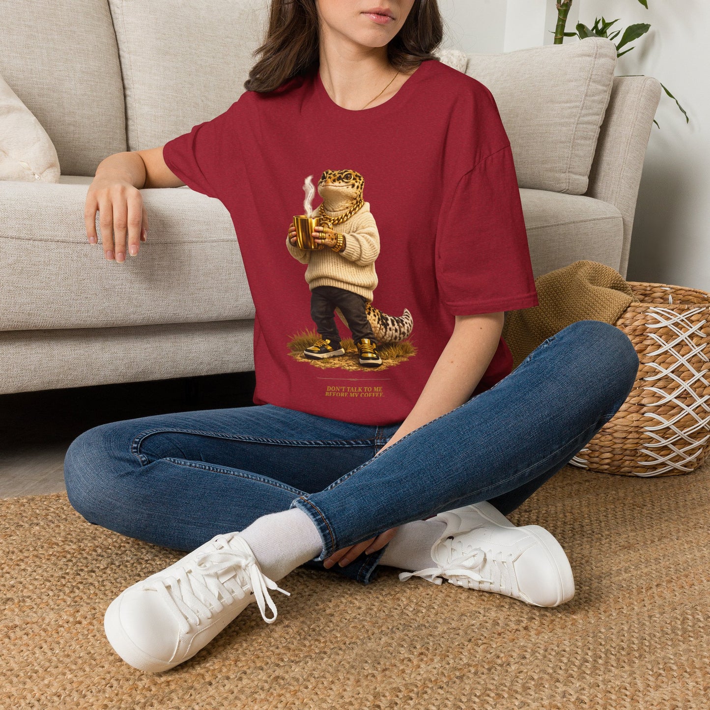Gold Gecko Co.™ | Cozy | Leopard Gecko | Comfort Colors 6500