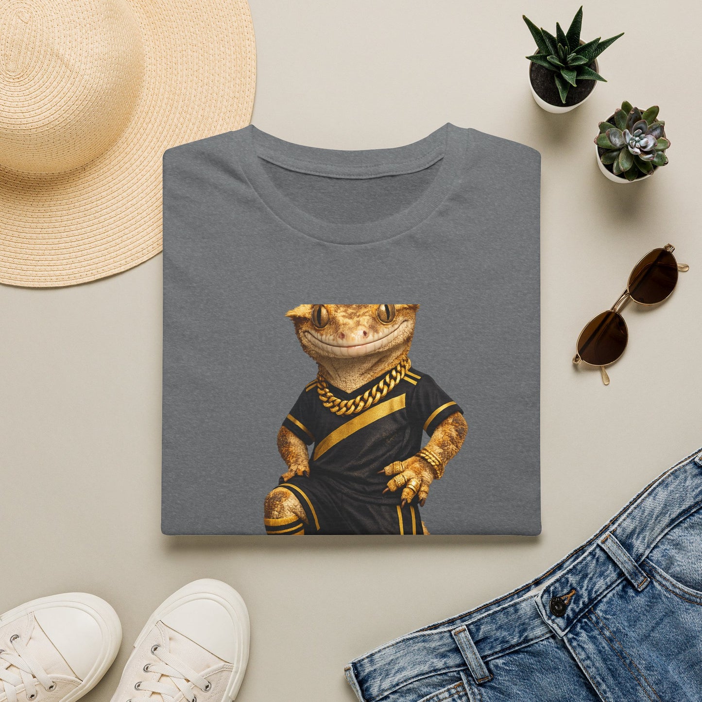 Gold Gecko Co.™ | I Do Not Run | Leopard Gecko | Comfort Colors 6500