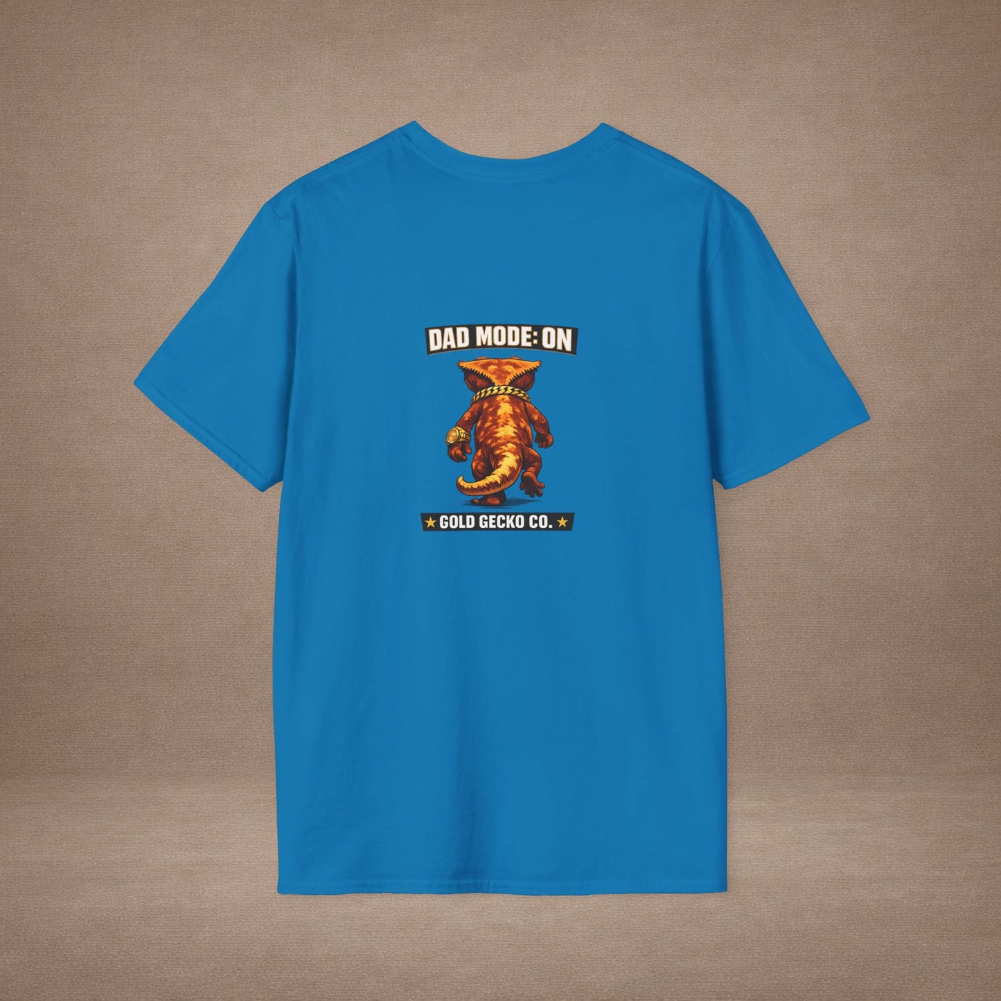 DESIGN #11 Gecko Dad — Dad Mode: On (Black Letters)