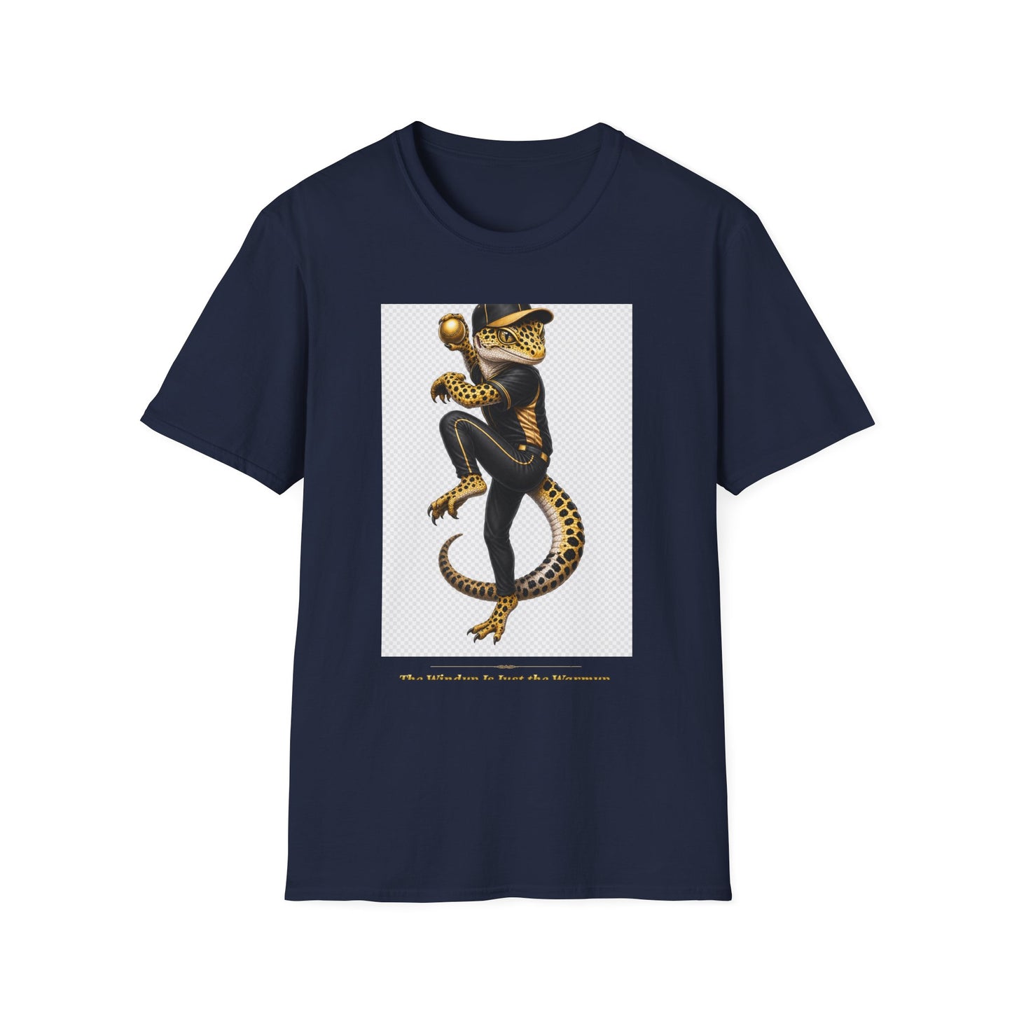 Gold Gecko Co. | The Windup Is Just the Warmup | Pitcher Gecko Tee