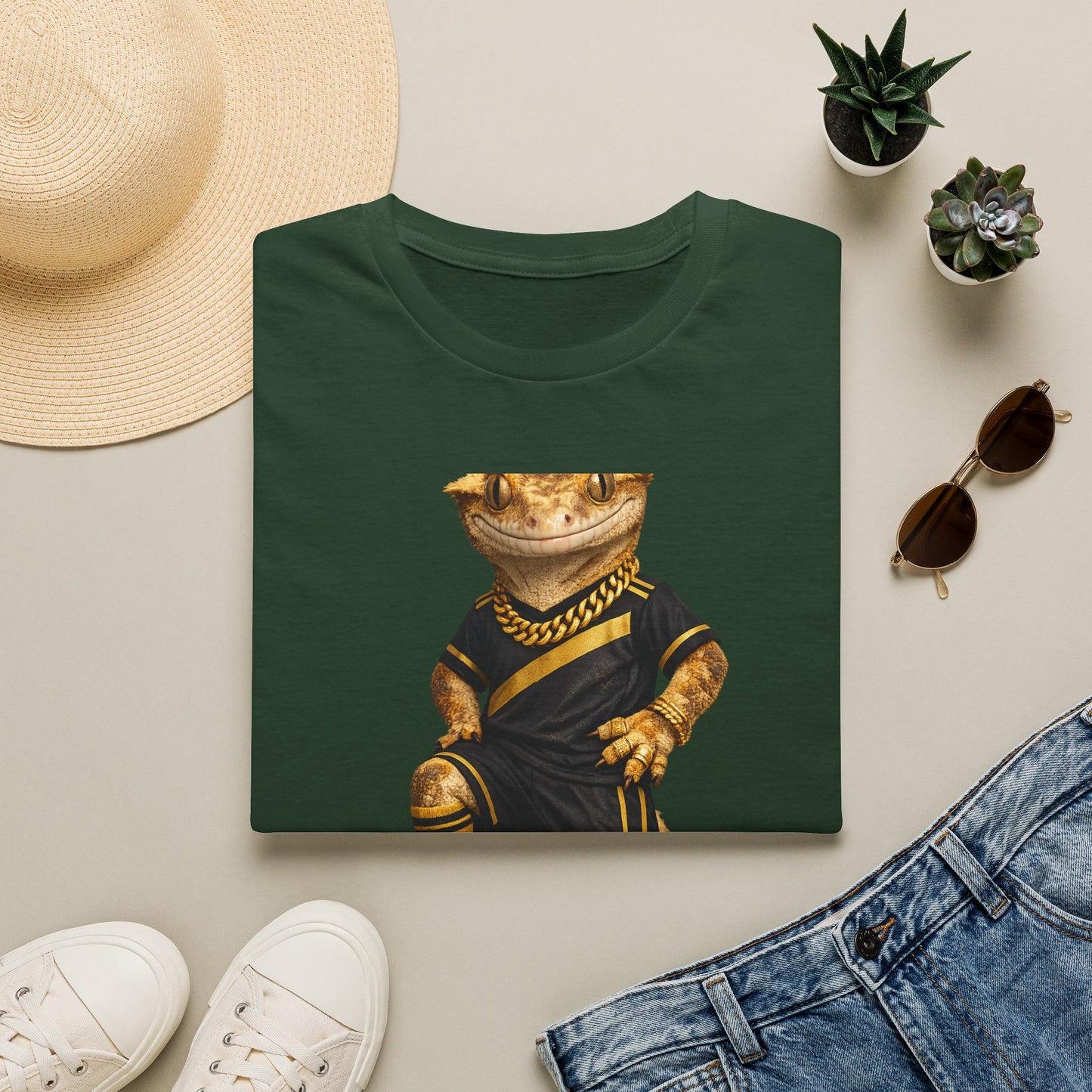 Gold Gecko Co.™ | I Do Not Run | Leopard Gecko | Comfort Colors 6500