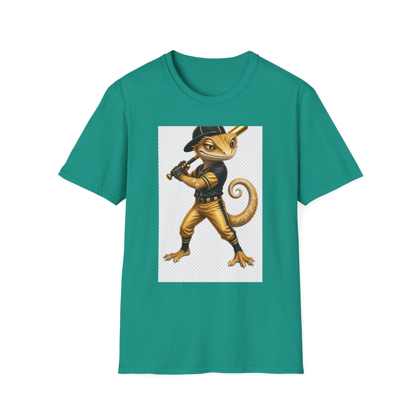 Gold Gecko Co. | Batting .1000 on Drip | Baseball Gecko Tee