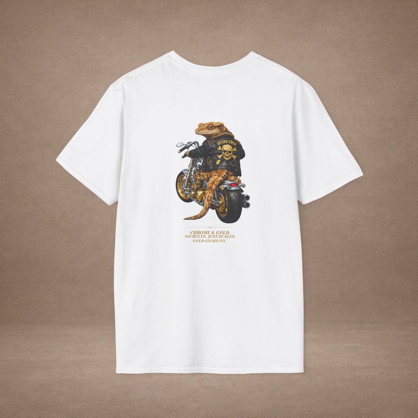 DESIGN #30-1 - Crested Gecko + Chopper -No Rules Just Scales