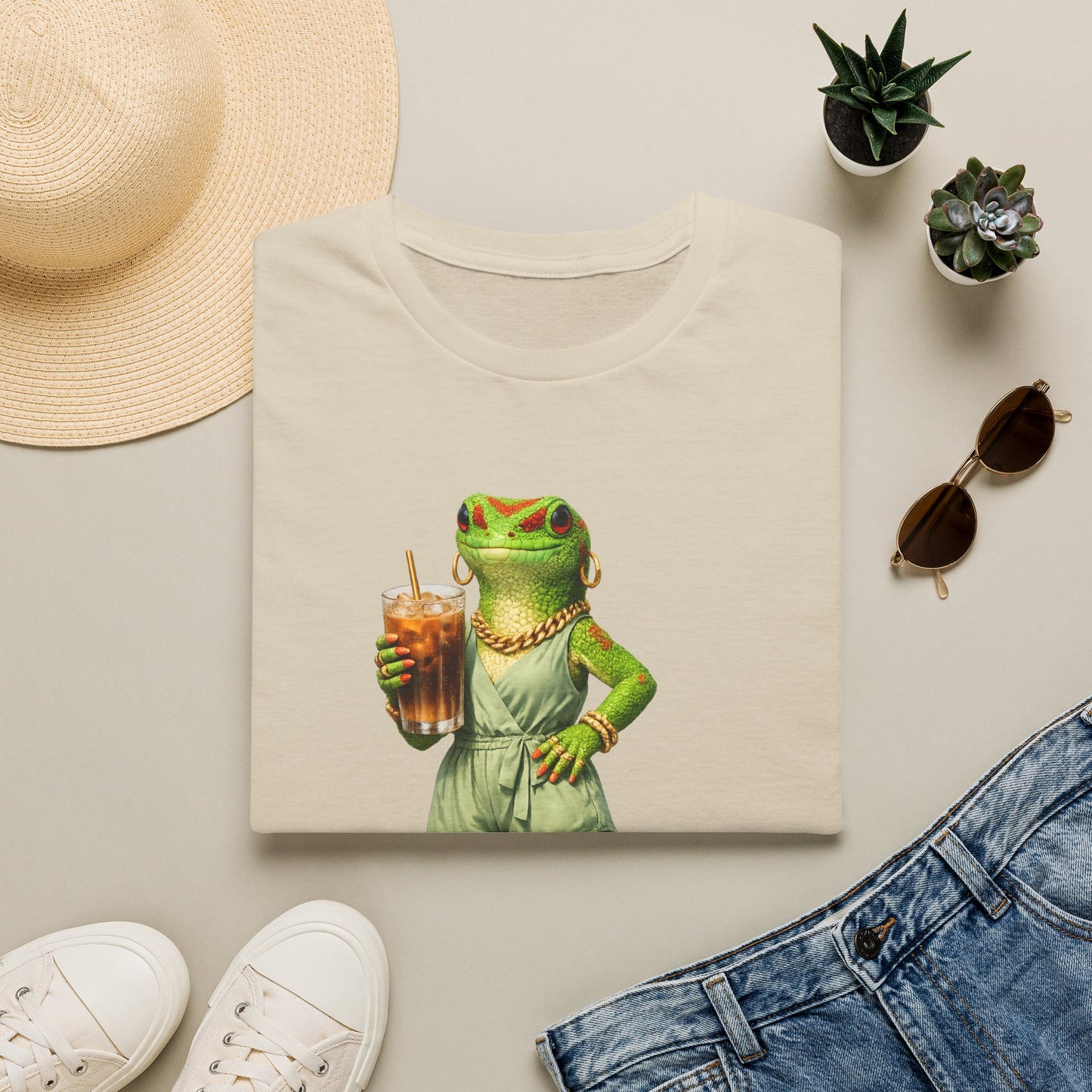 Gold Gecko Co.™ | Summer | Day Gecko | Comfort Colors 6500