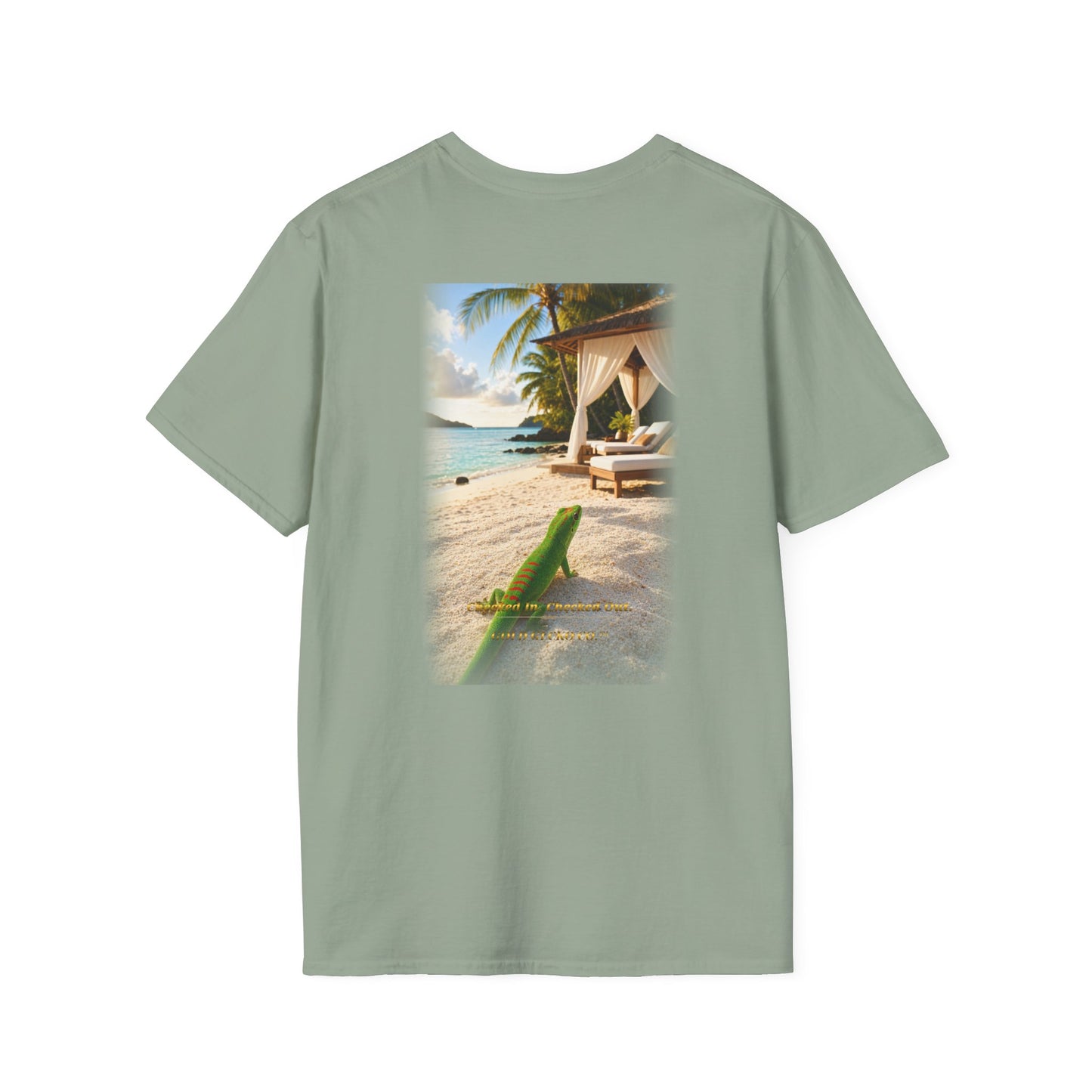 Gold Gecko Co.™ | Checked In | Day Gecko | Comfort Colors 6500