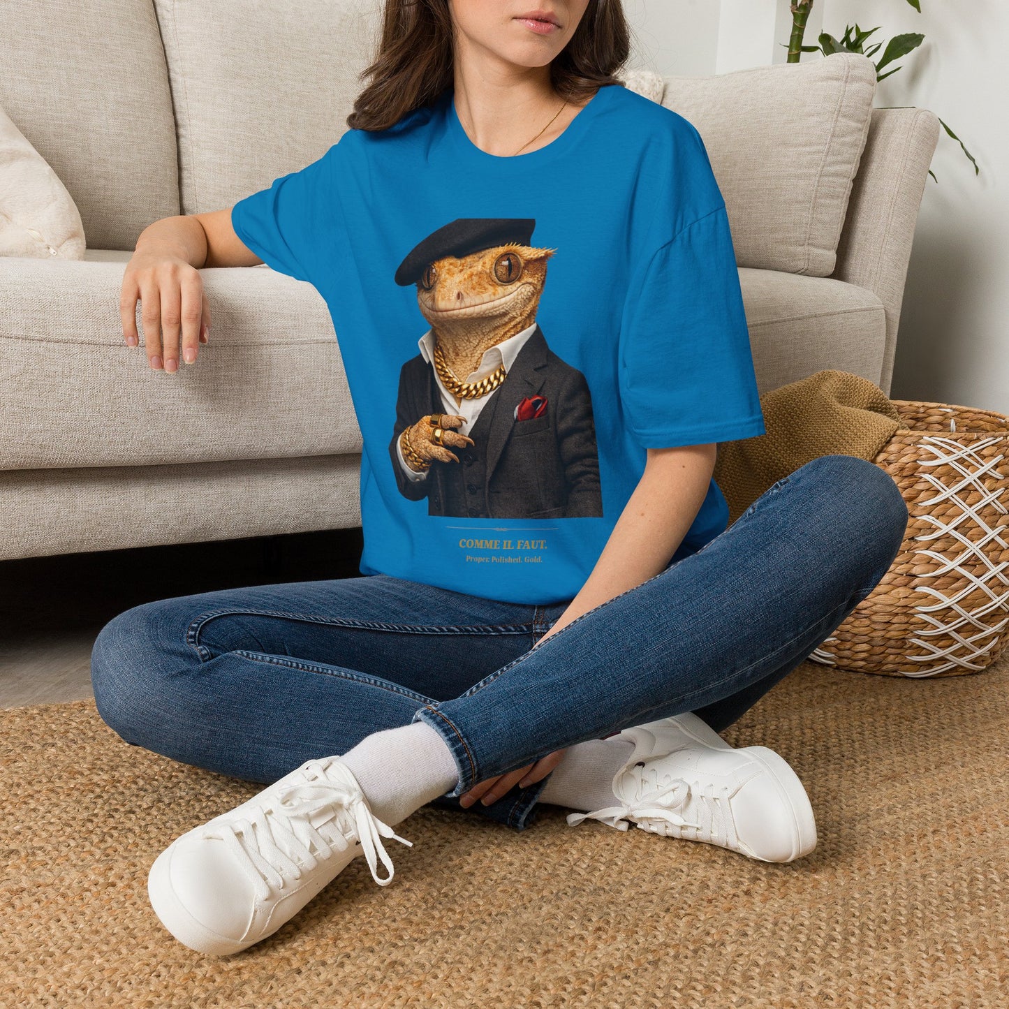 Gold Gecko Co.™ | Comme Il Faut | Crested Gecko | Comfort Colors 6500