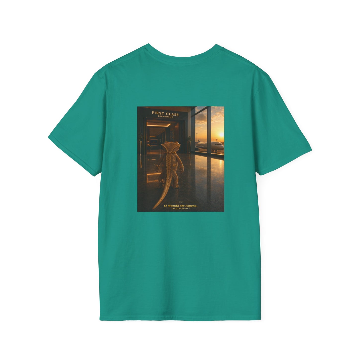 Gold Gecko Co.™ | El Mundo Me Espera | Crested Gecko | Comfort Colors 6500