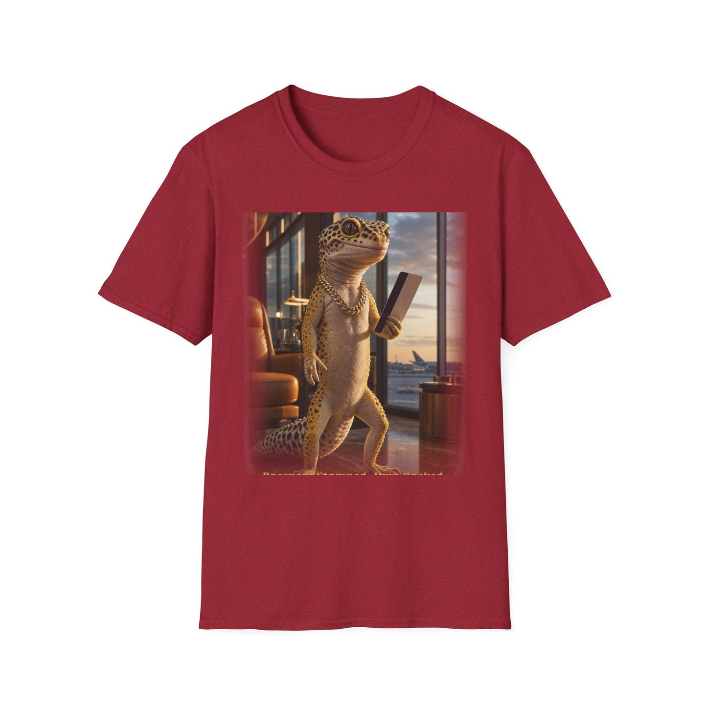Col38-1 — Passport Stamped. Drip Packed. — Vacation Series (Leopard Gecko)