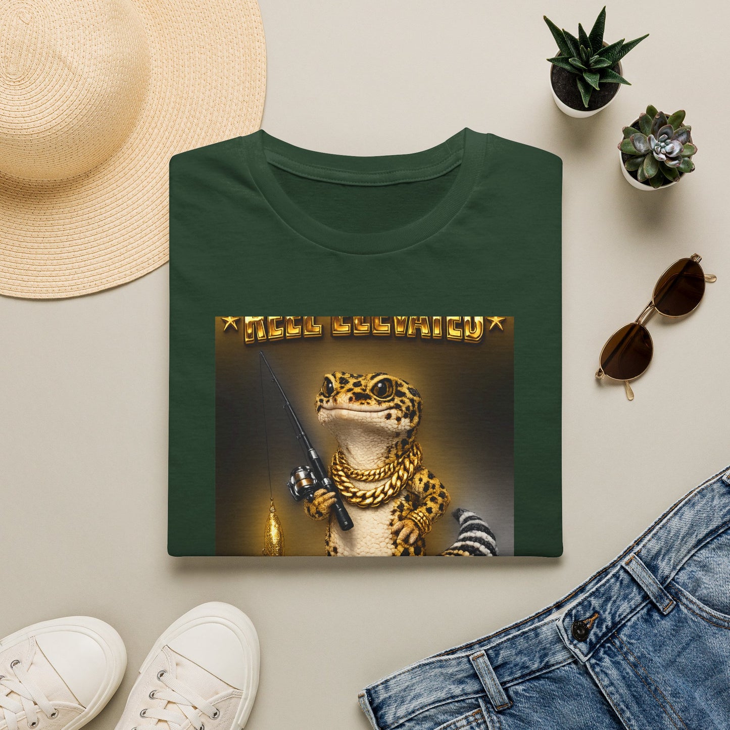 Gold Gecko Co.™ | Reel Elevated | Crested Gecko | Comfort Colors 6500