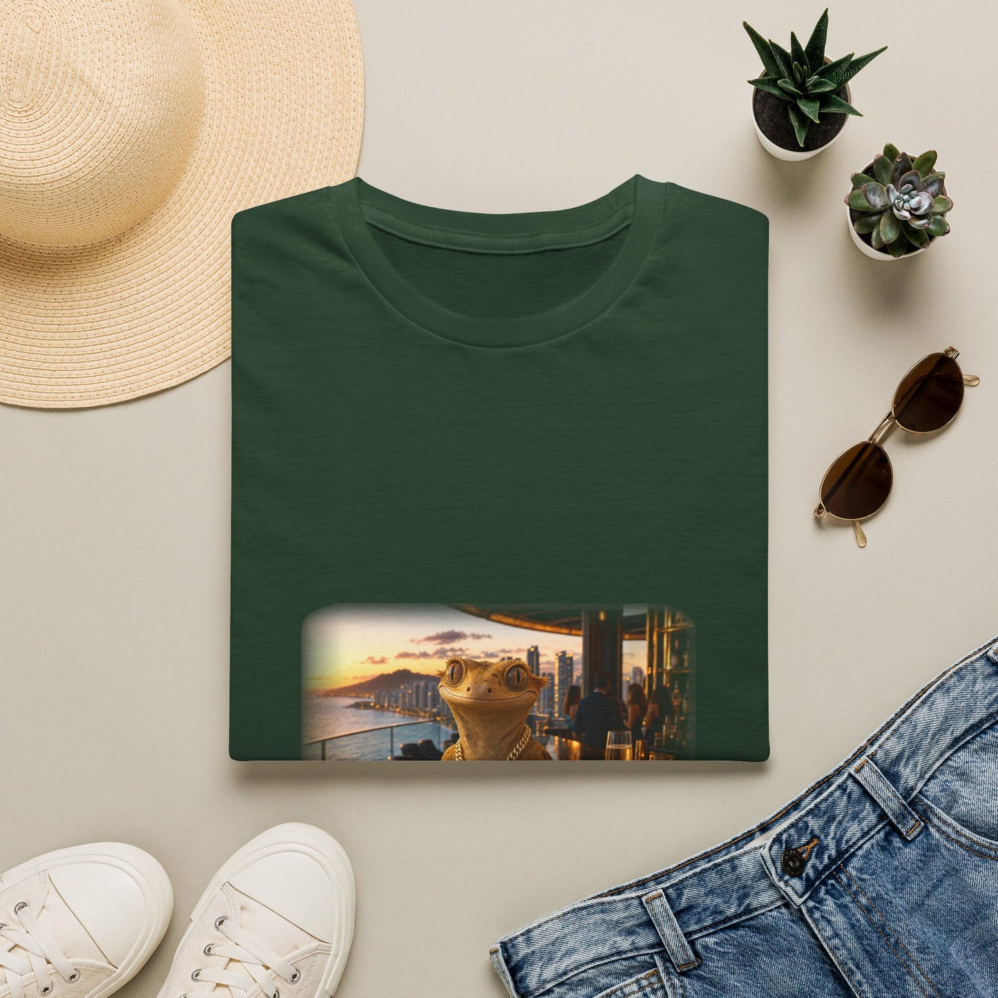 Gold Gecko Co.™ | Out of Office | Crested Gecko | Comfort Colors 6500