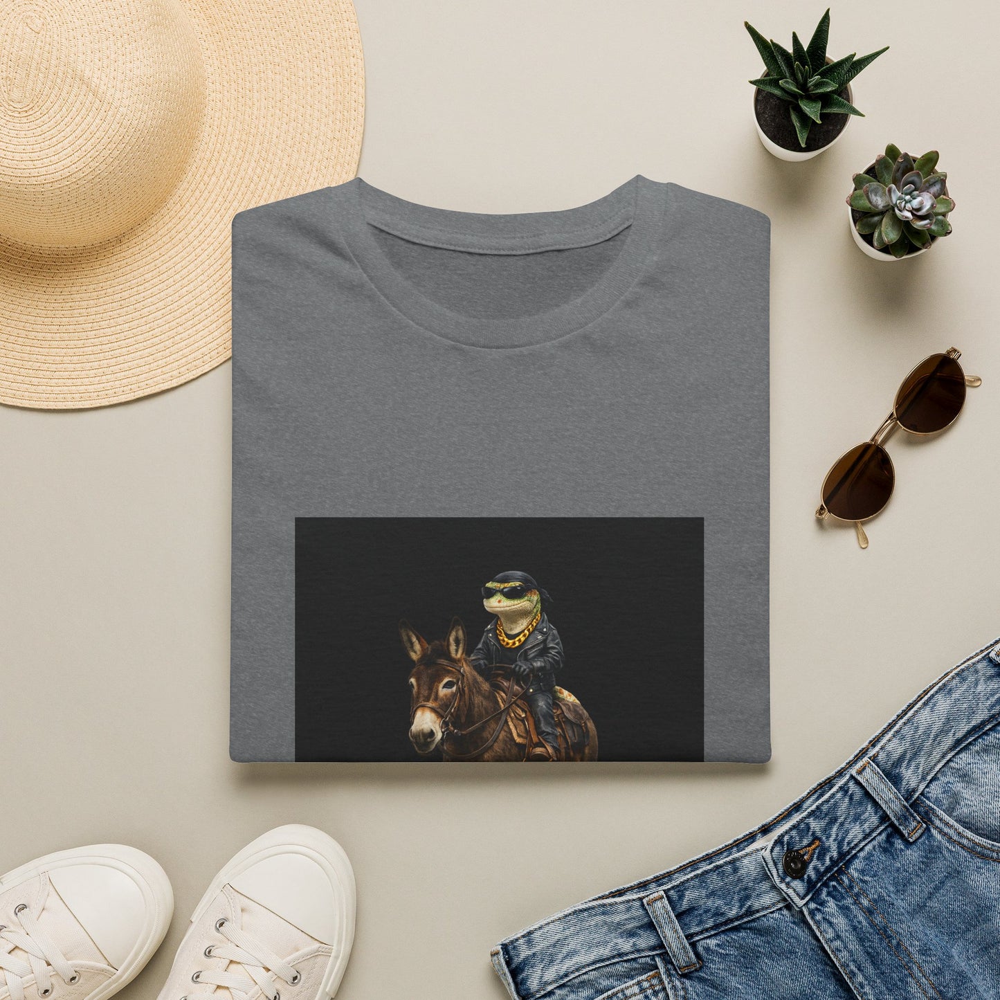 Gold Gecko Co.™ | Donkey Power | Leopard Gecko | Comfort Colors 6500
