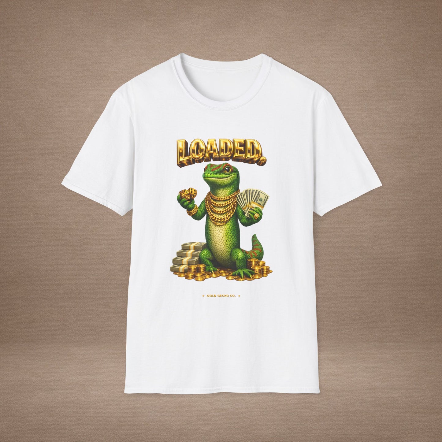 DESIGN #29-1 -Gambling - Loaded  Realistic (gold Lettering)