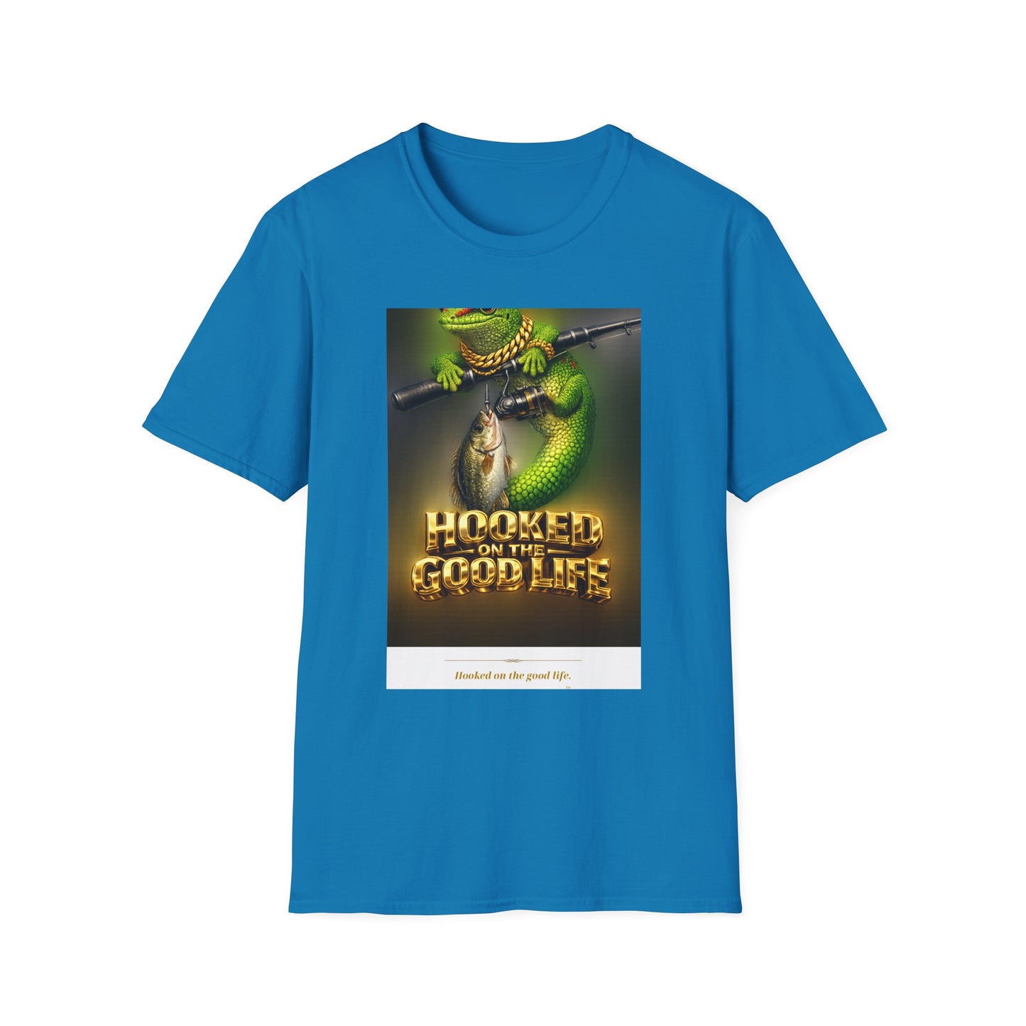Gold Gecko Co.™ | Hooked on the Good Life | Day Gecko | Comfort Colors 6500