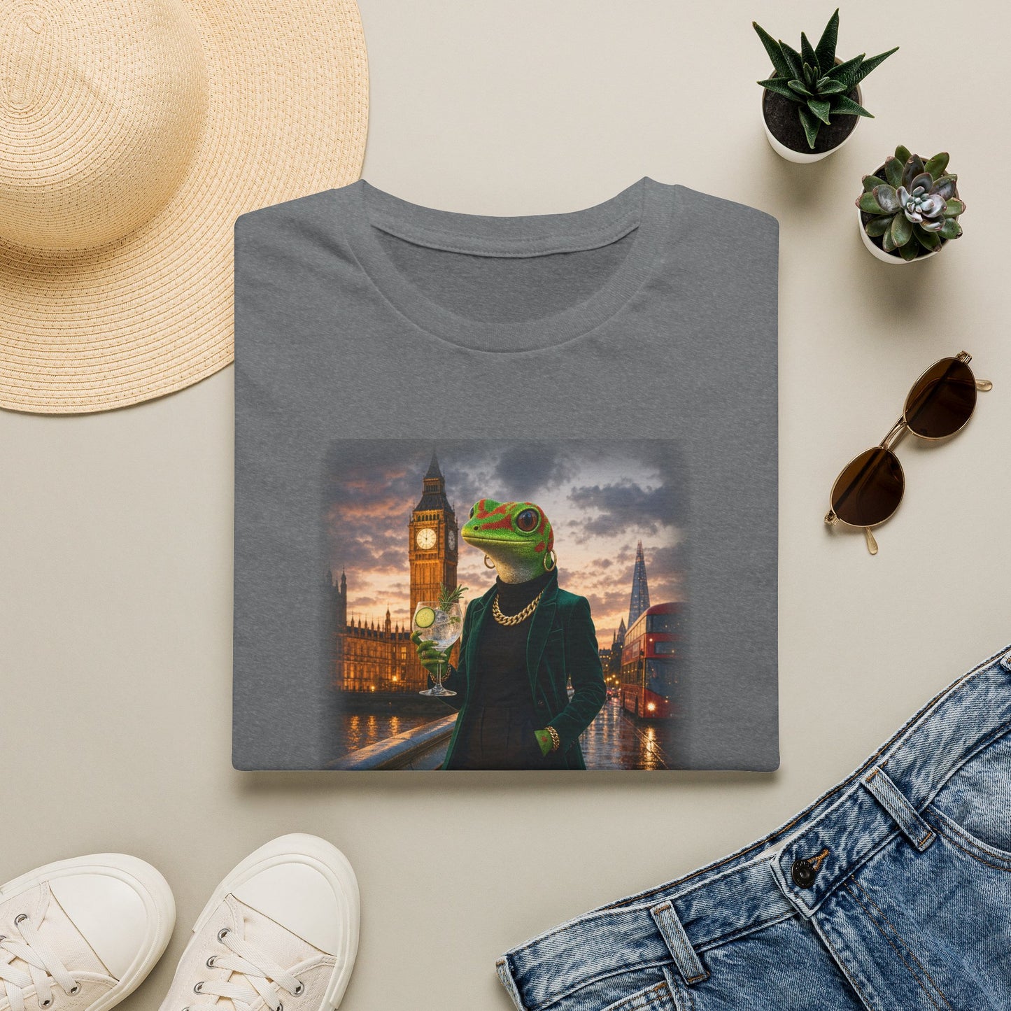 Gold Gecko Co.™ | London | Day Gecko | Comfort Colors 6500