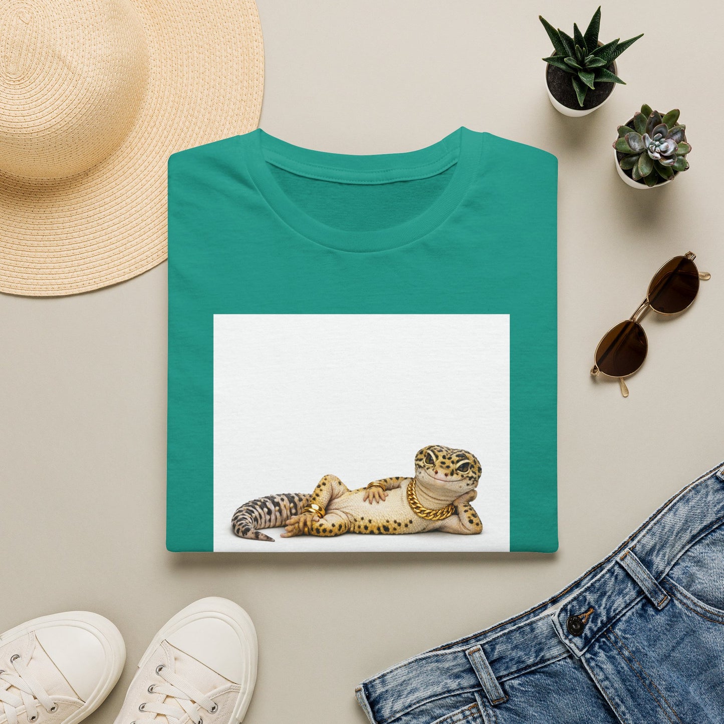 Gold Gecko Co.™ | Lounging | Leopard Gecko | Comfort Colors 6500