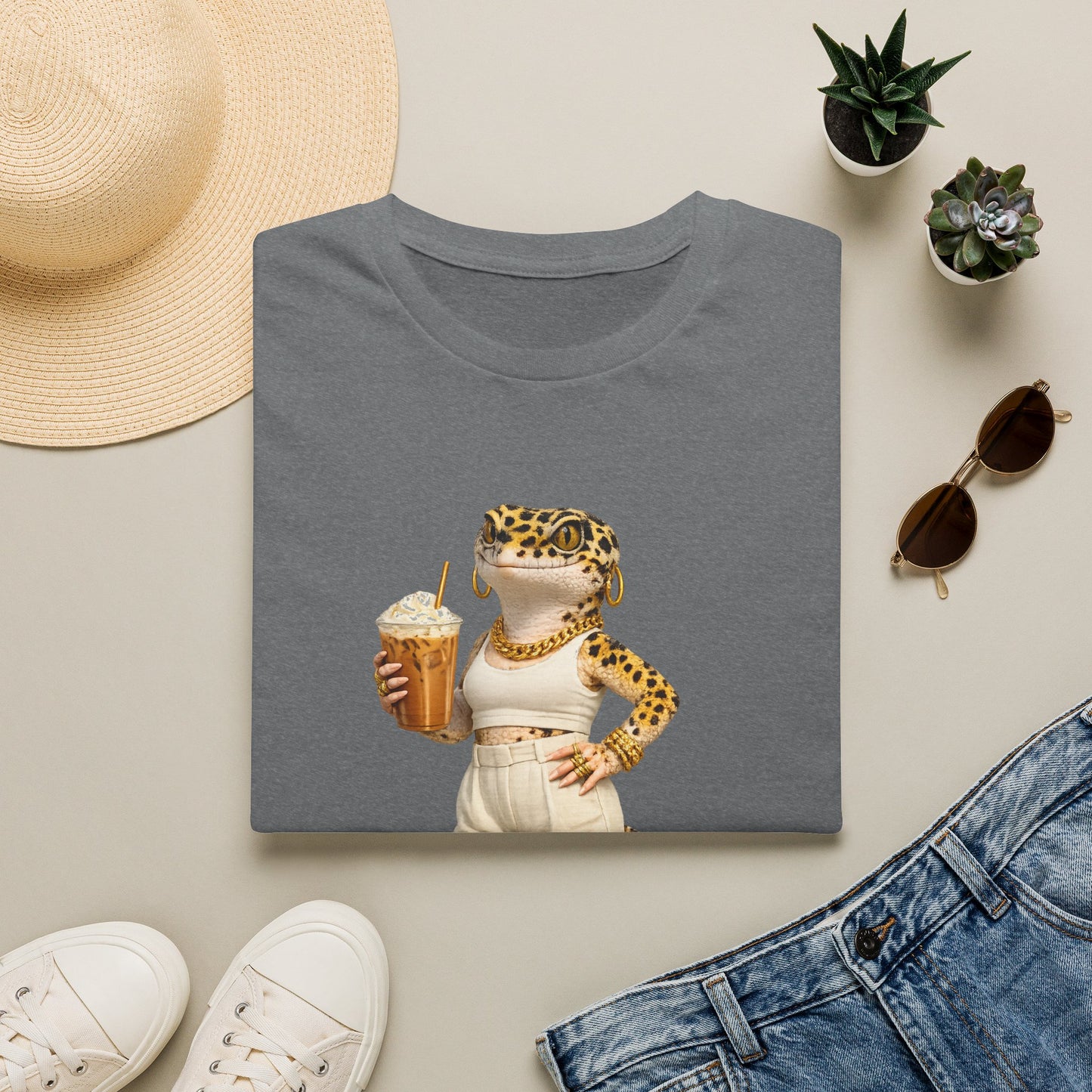 Gold Gecko Co.™ | Summer | Leopard Gecko | Comfort Colors 6500