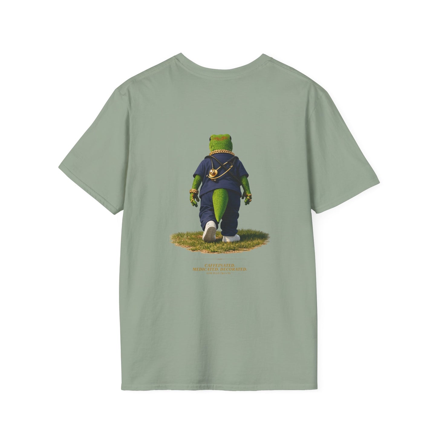 Gold Gecko Co.™ | Scrubs | Day Gecko | Comfort Colors 6500