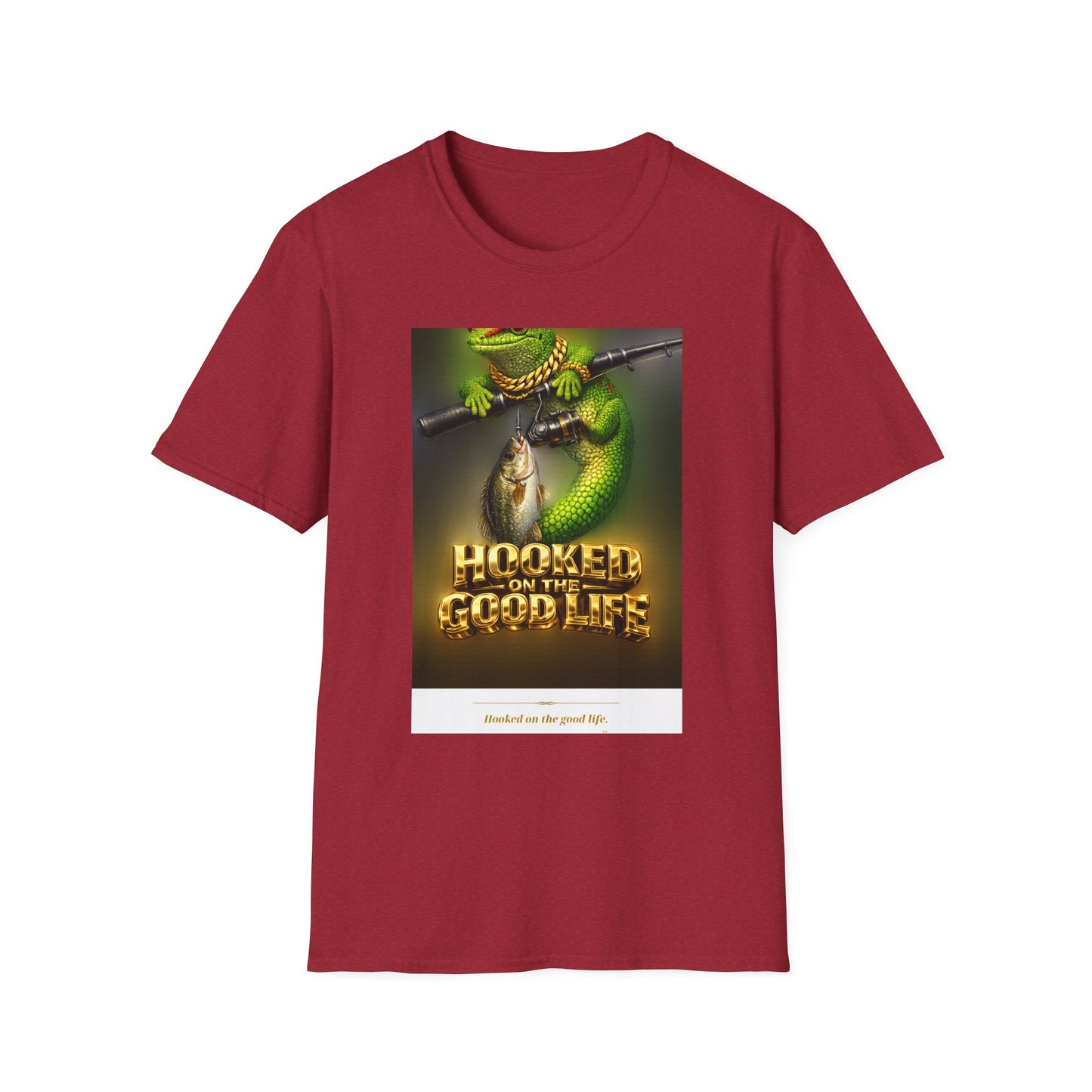 Gold Gecko Co.™ | Hooked on the Good Life | Day Gecko | Comfort Colors 6500