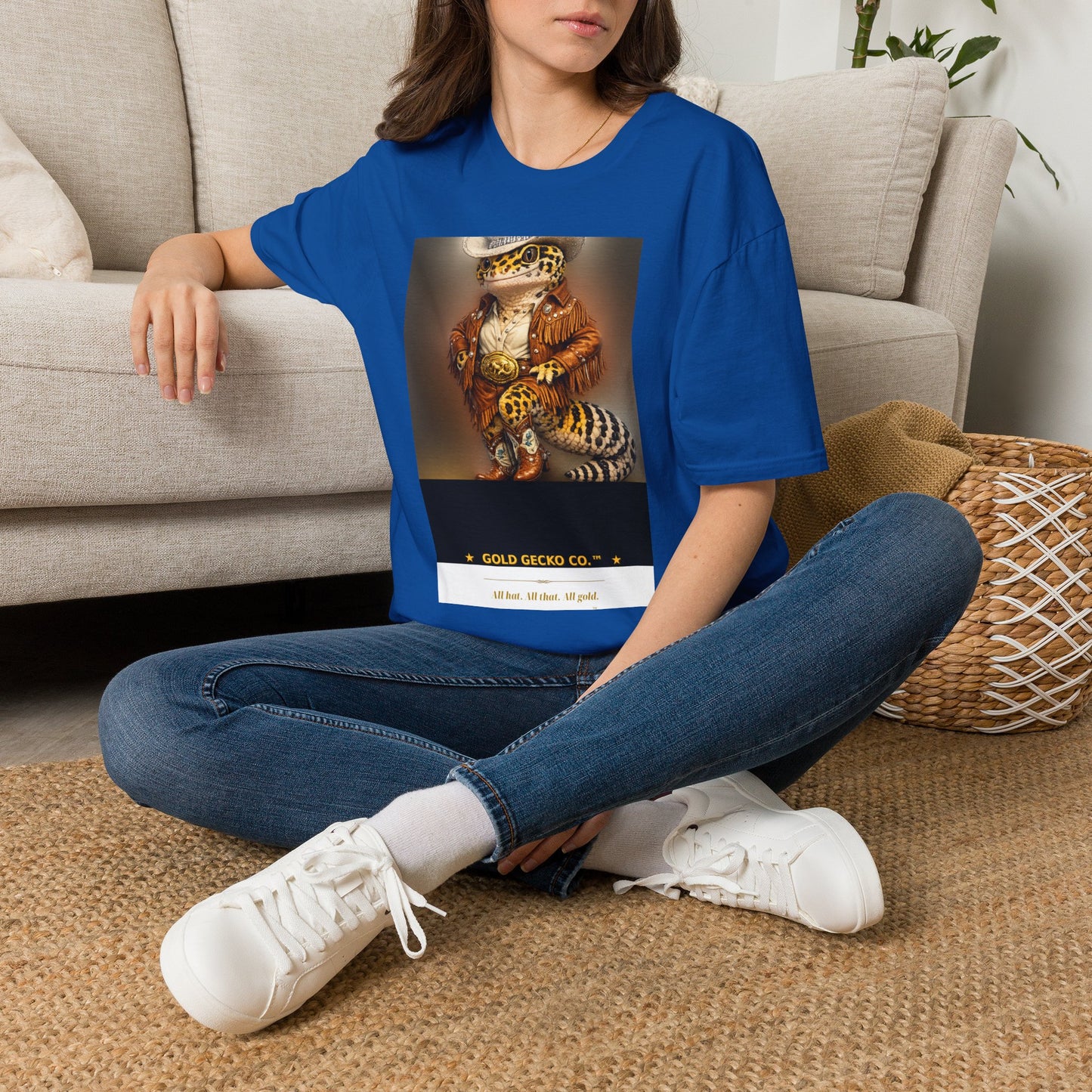 Gold Gecko Co.™ | Cowgirl Swagger | Crested Gecko | Comfort Colors 6500