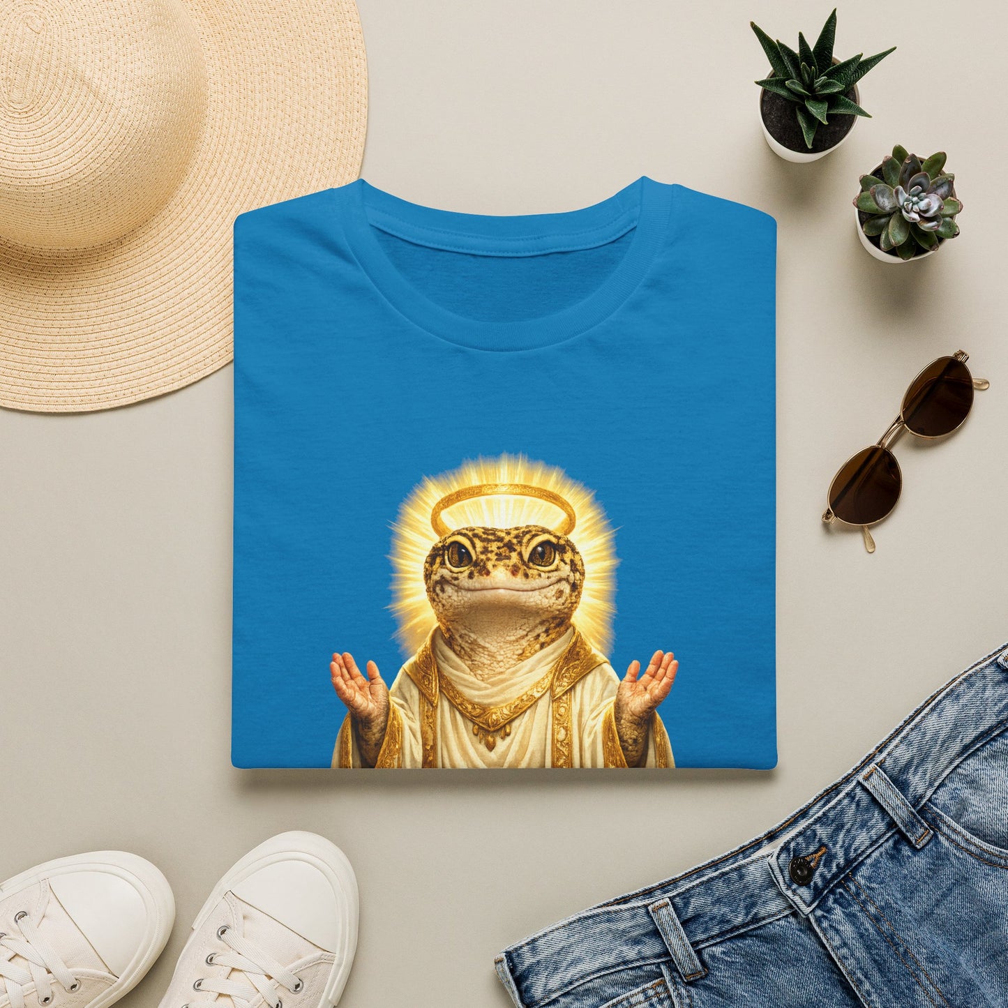 Gold Gecko Co. | Blessed. Covered. Untouchable. | Blessing Gecko Tee