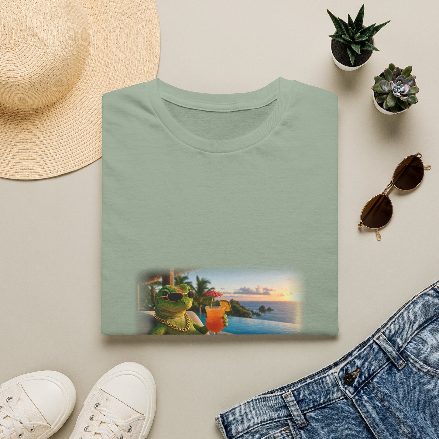 Gold Gecko Co.™ | Five Stars | Day Gecko | Comfort Colors 6500