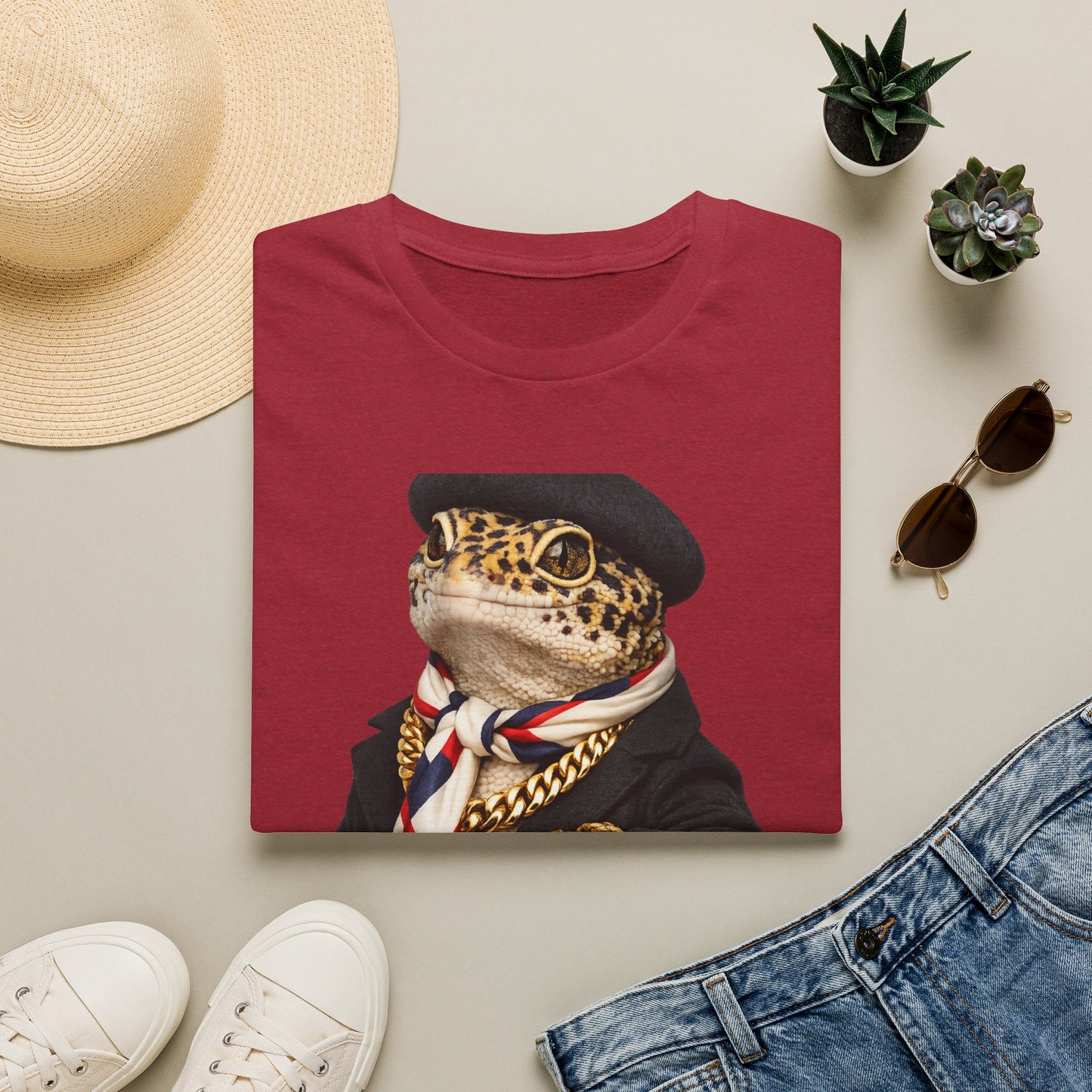 Gold Gecko Co.™ | Je Ne Regrette Rien | Leopard Gecko | Comfort Colors 6500