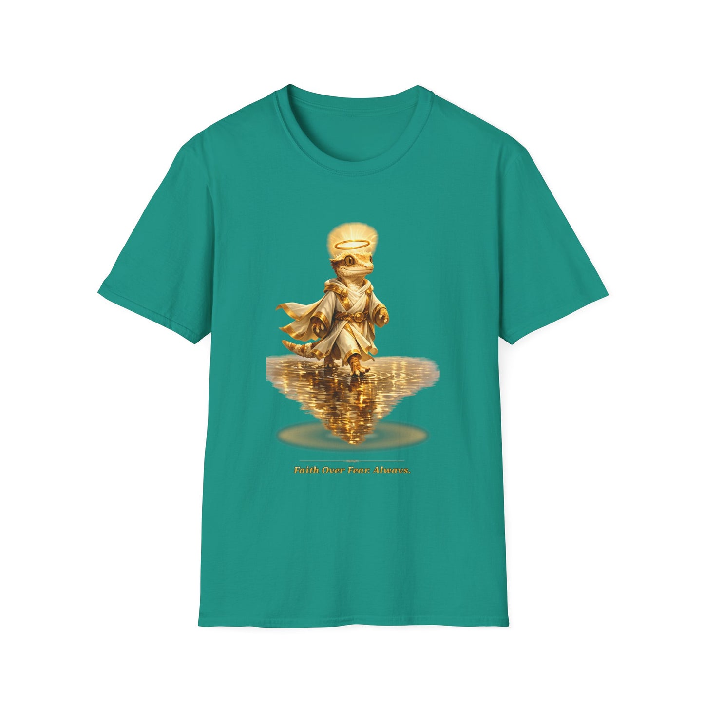 Gold Gecko Co. | Faith Over Fear. Always. | Walking on Water Gecko Tee