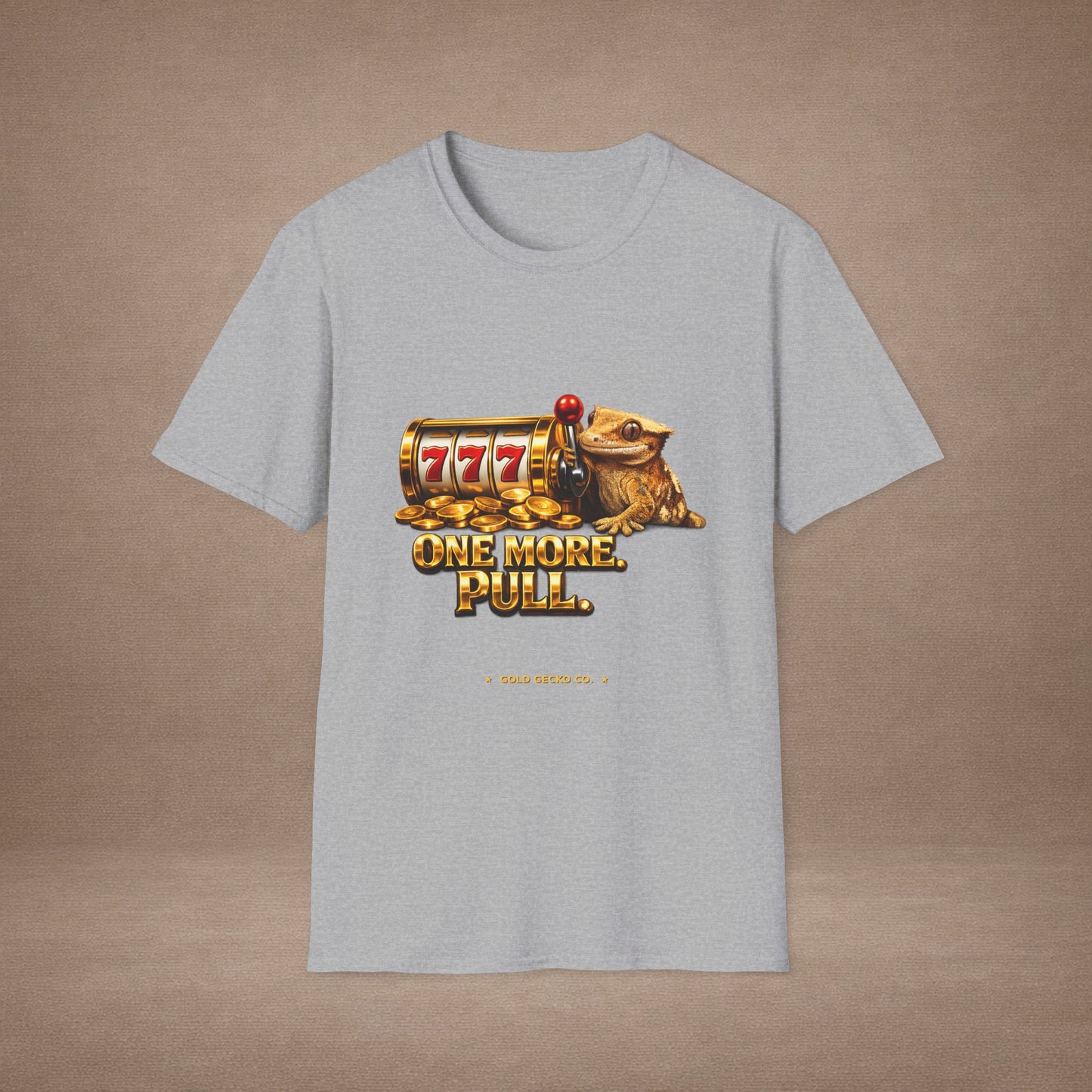 Design #29-4  Gambling- One More Pull- Realistic- (Gold Letters)