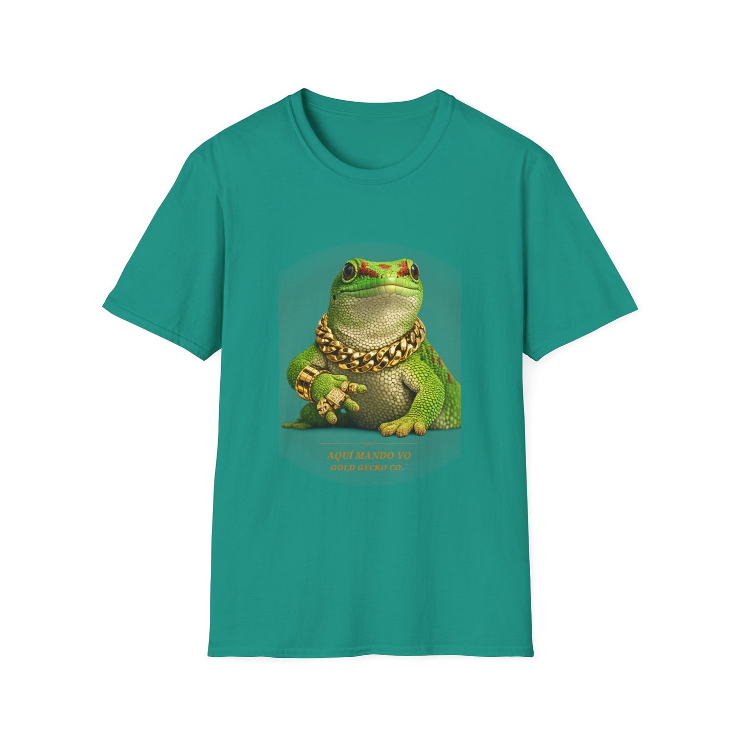 Gold Gecko Co.™ | Aquí Mando Yo | Day Gecko | Comfort Colors 6500