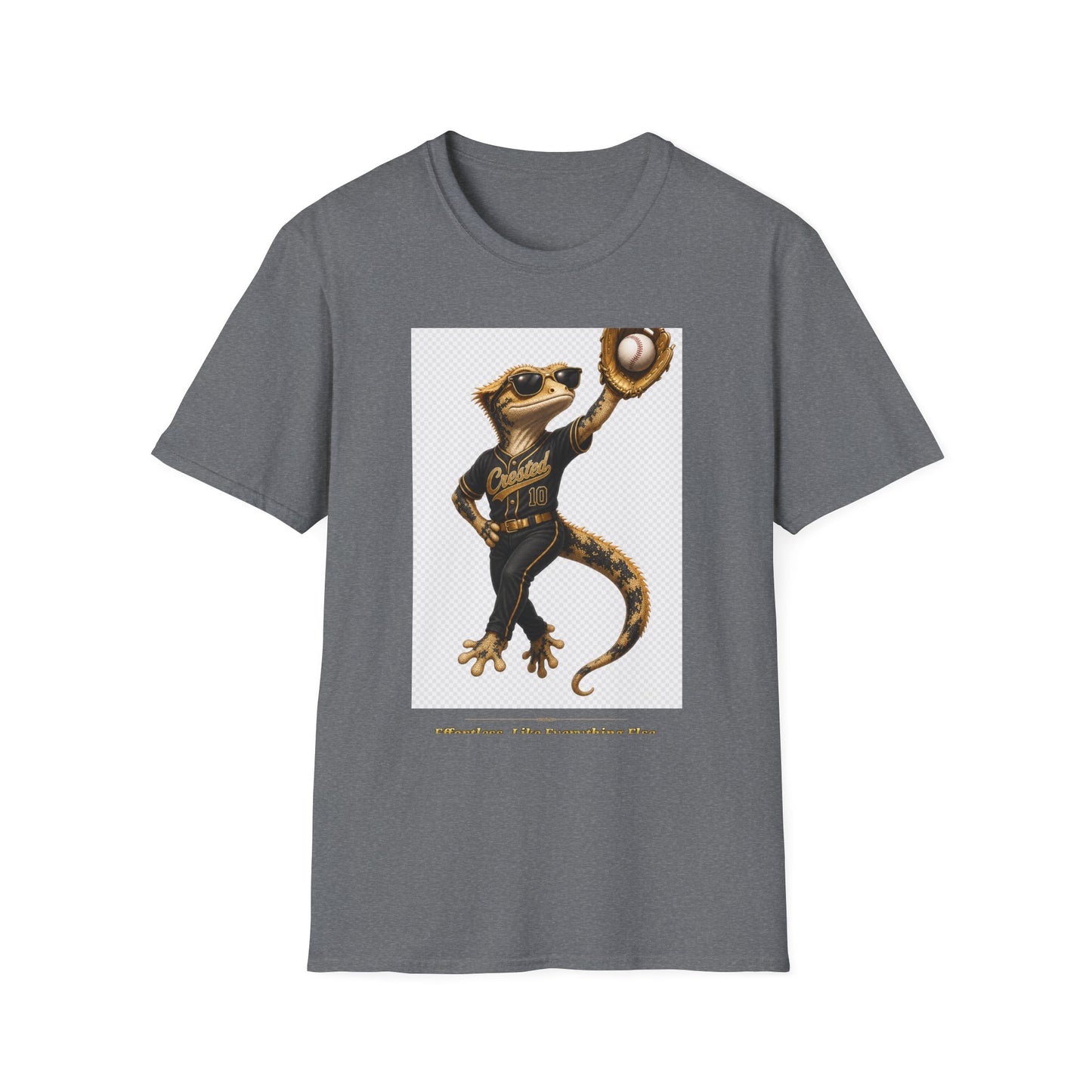 Gold Gecko Co. | Effortless. Like Everything Else. | Outfielder Gecko Tee