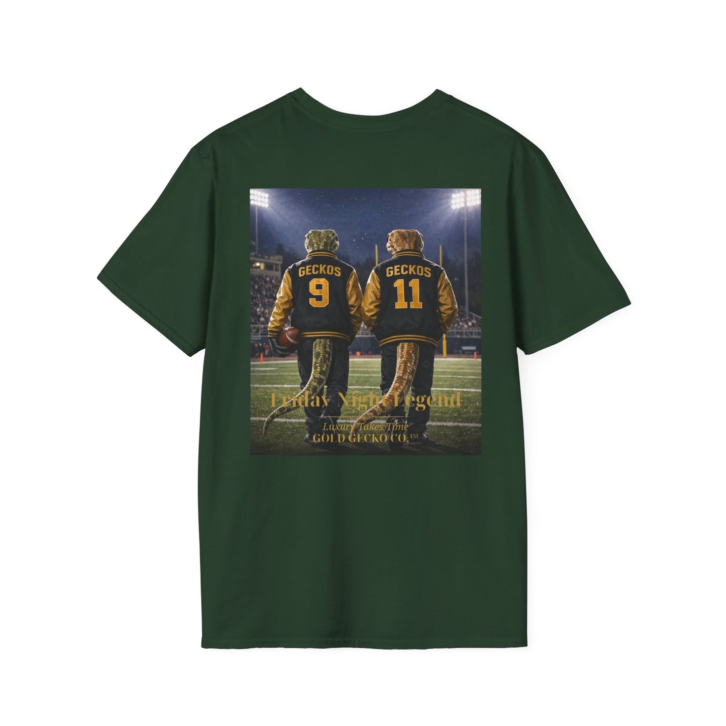 Col1411-01-V1-TS-Gildan64000-FridayNightLegend-Realistic-GoldGeckoCo