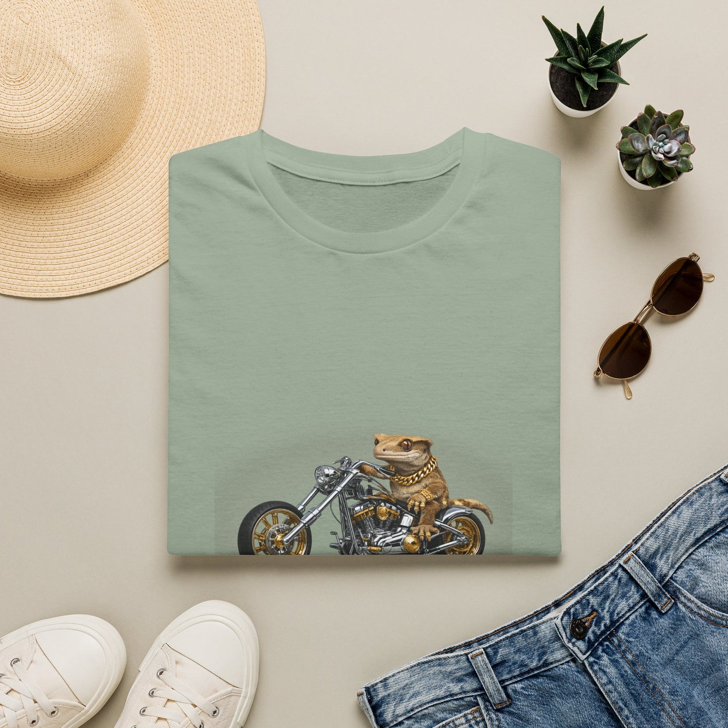 Gold Gecko Co.™ | Crested Chopper | Crested Gecko | Comfort Colors 6500