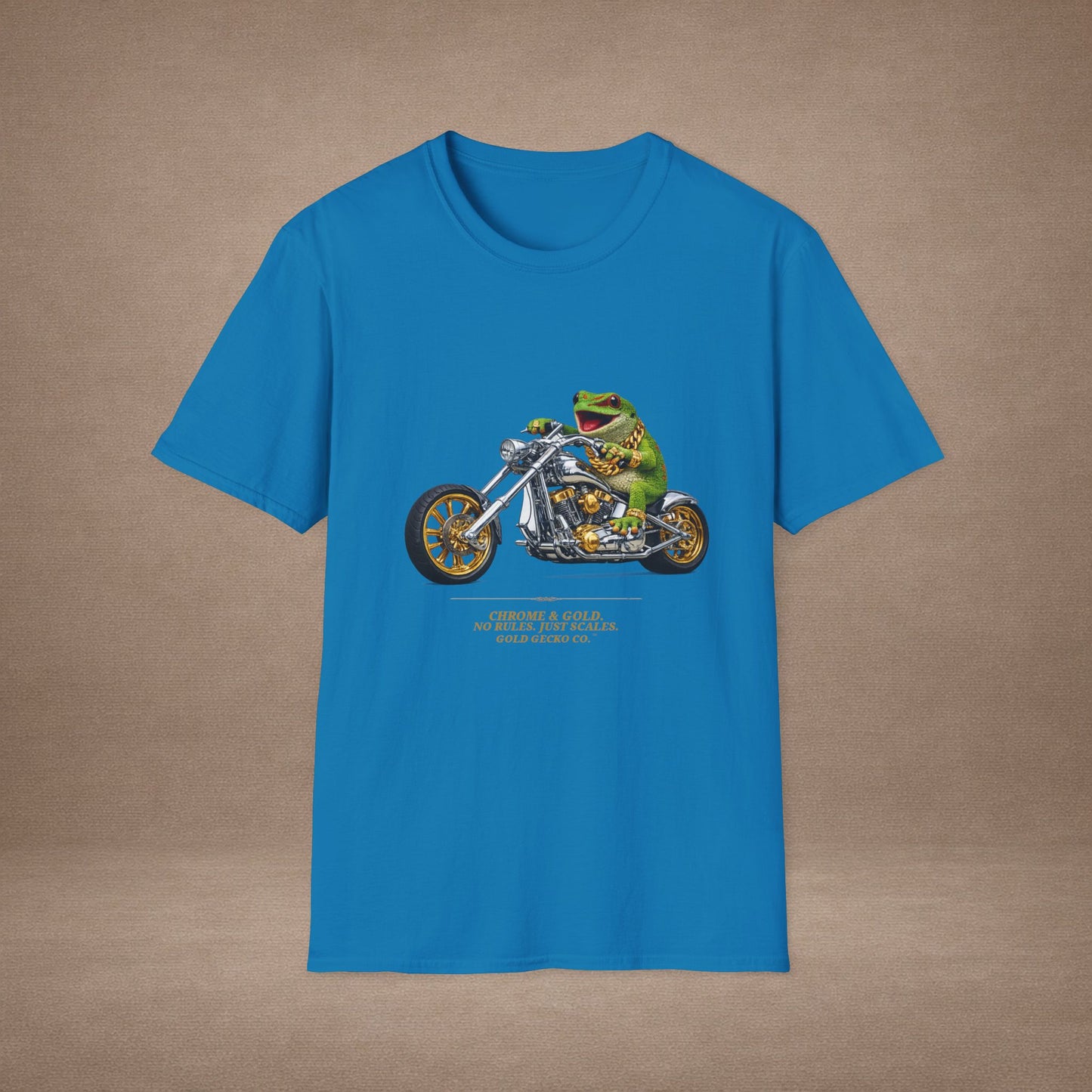 DESIGN #30-3 - Day Gecko + Chopper -No Rules Just Scales