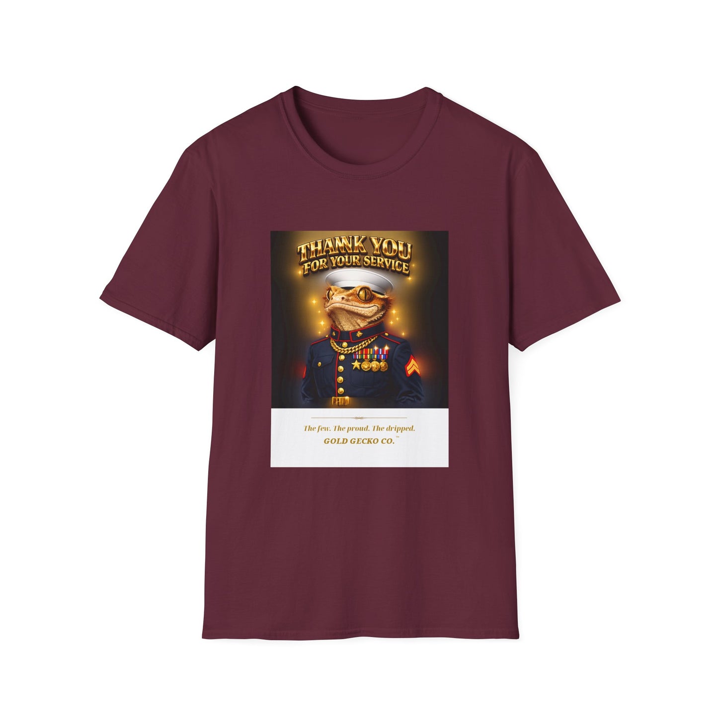 Gold Gecko Co.™ | Marines Semper Drip | Crested Gecko | Comfort Colors 6500