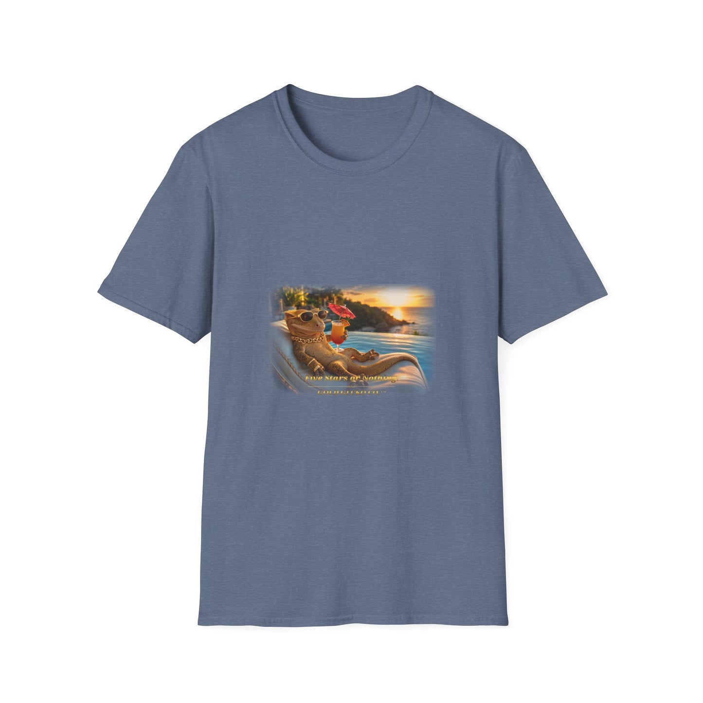 Gold Gecko Co.™ | Five Stars | Crested Gecko | Comfort Colors 6500