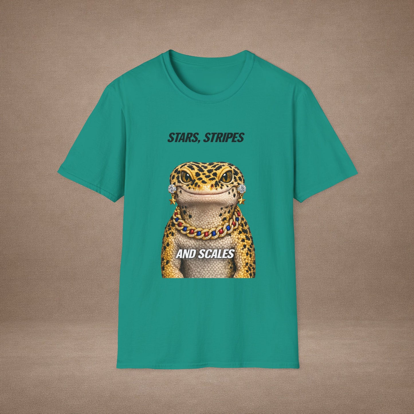 DESIGN #15 Stars, Stripes & Scales — 4th of July Tee