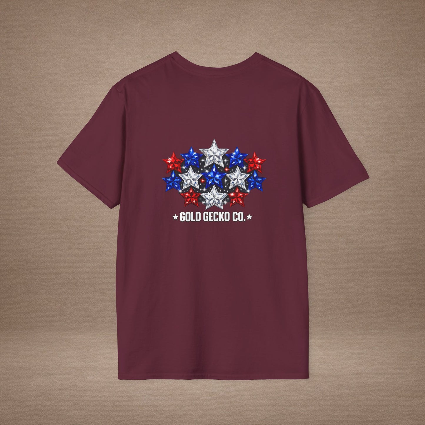 DESIGN #04-1 Free, Dripped & Unbothered — 4th of July Tee