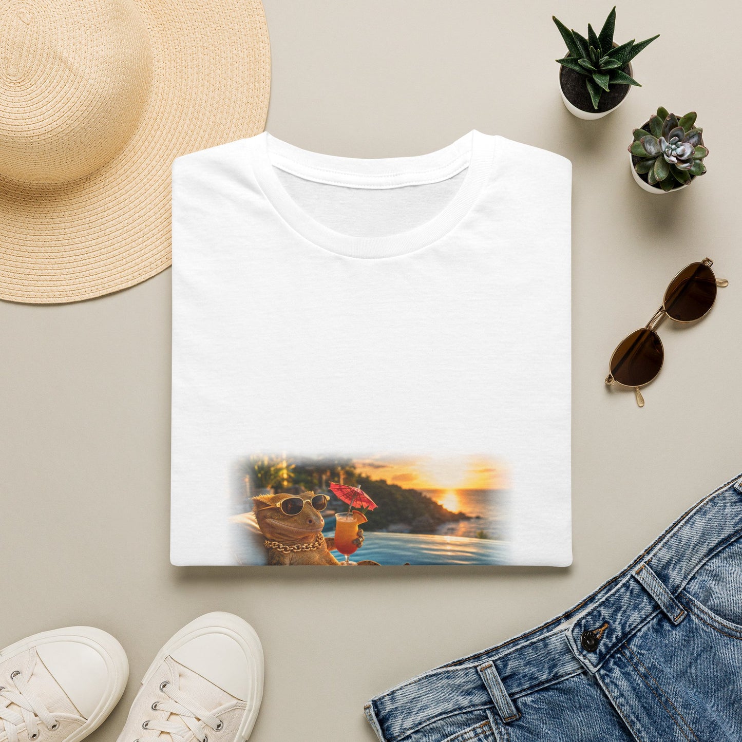 Gold Gecko Co.™ | Five Stars | Crested Gecko | Comfort Colors 6500