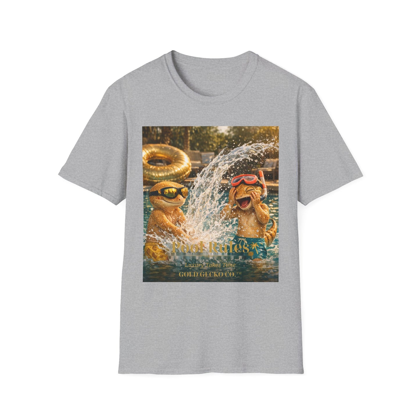 Col1403-03-V2-TS-Gildan64000-PoolRules-Realistic-GoldGeckoCo