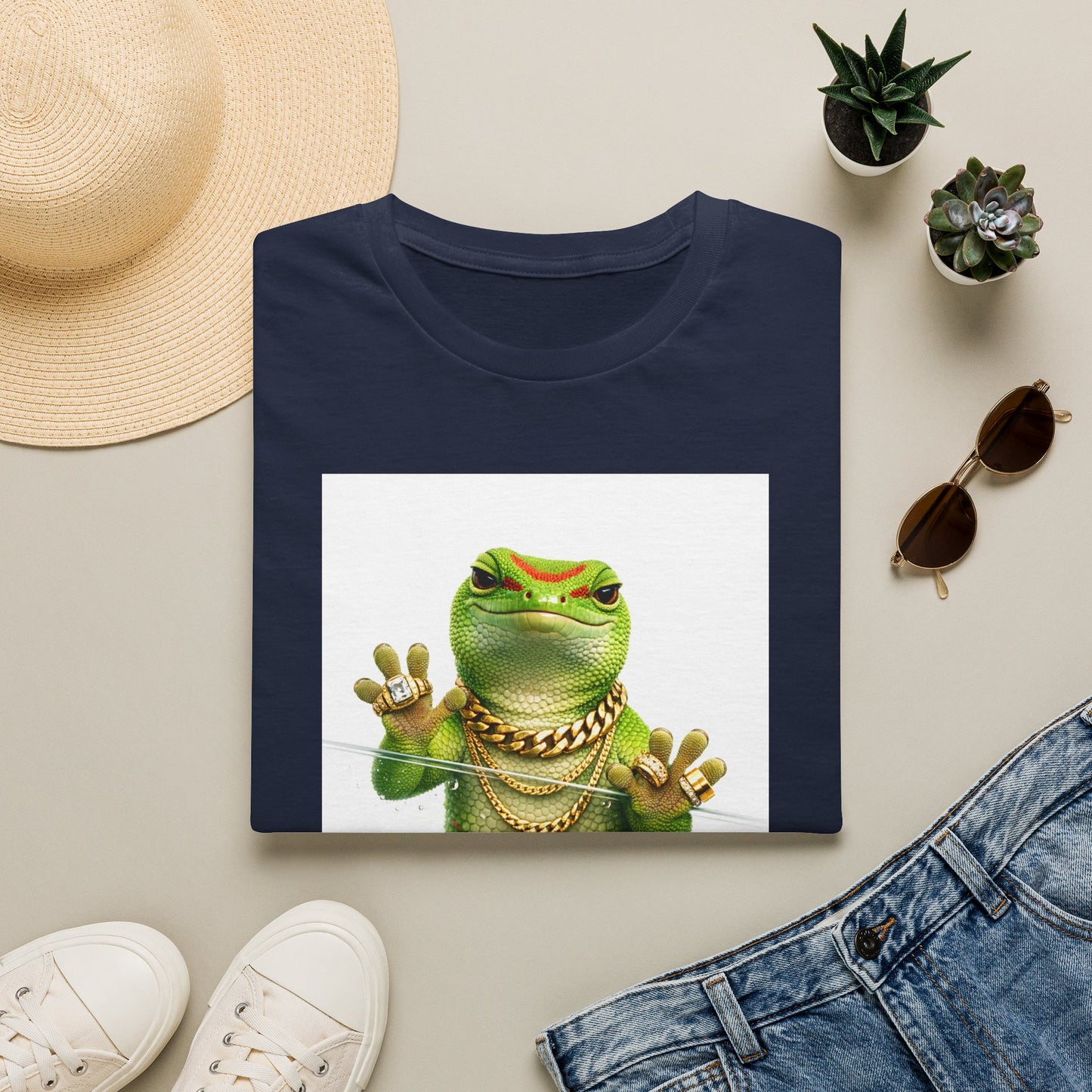 Gold Gecko Co.™ | Glass | Day Gecko | Comfort Colors 6500