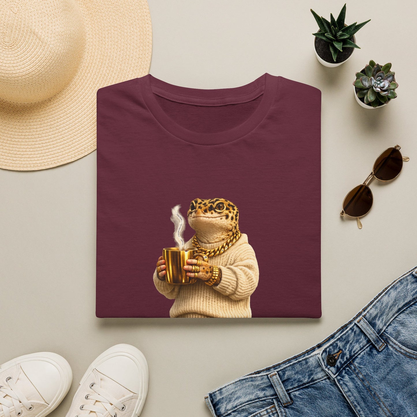 Gold Gecko Co.™ | Cozy | Leopard Gecko | Comfort Colors 6500